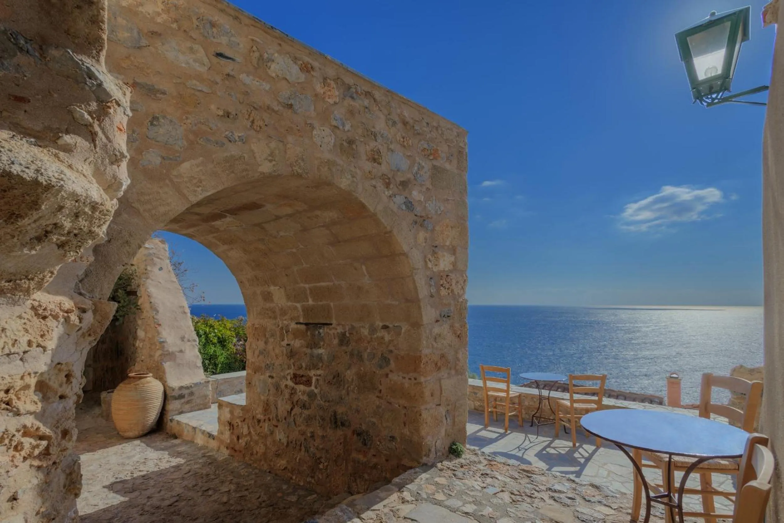 Balcony/Terrace in Malvasia Traditional Hotel