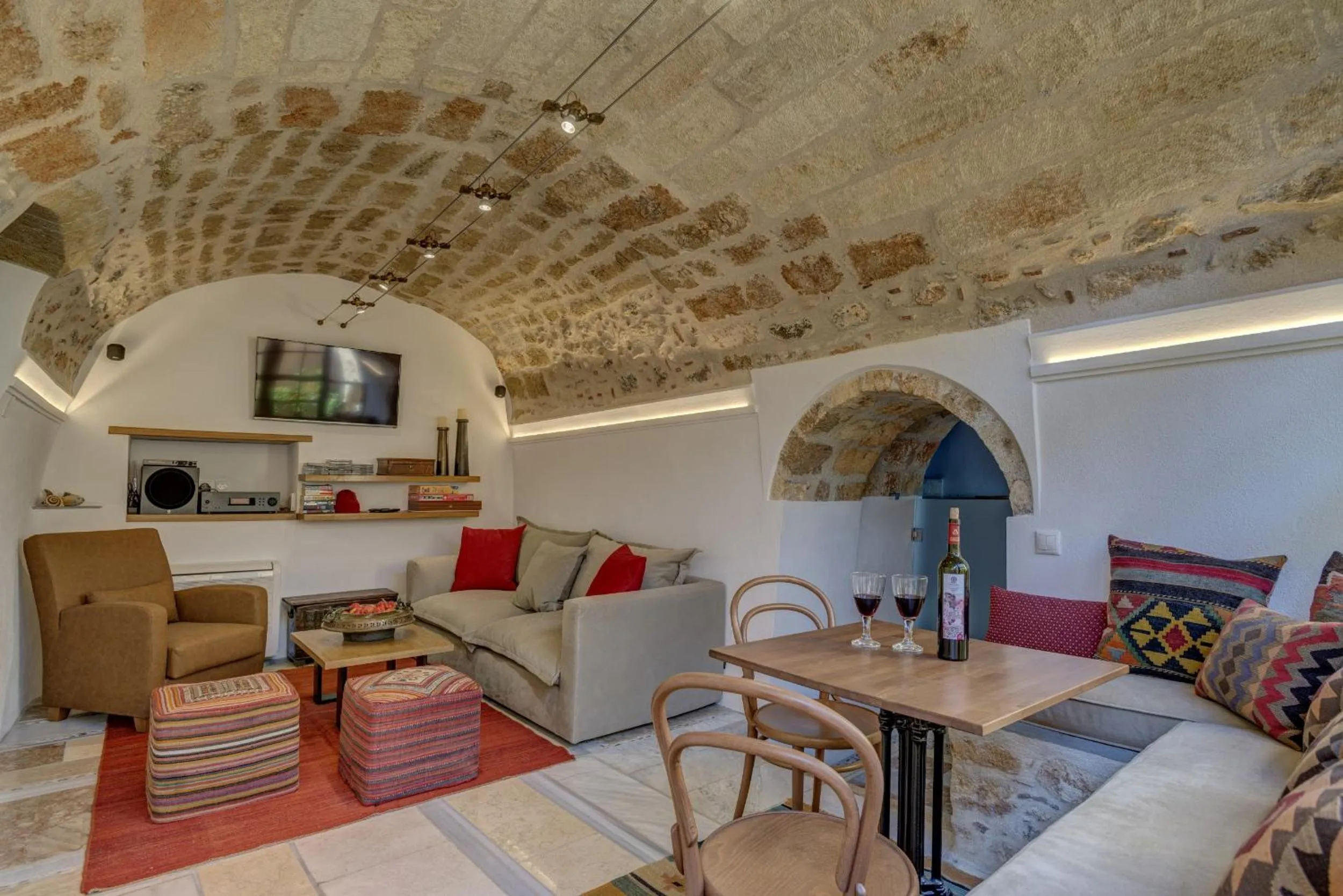 Lobby or reception in Malvasia Traditional Hotel