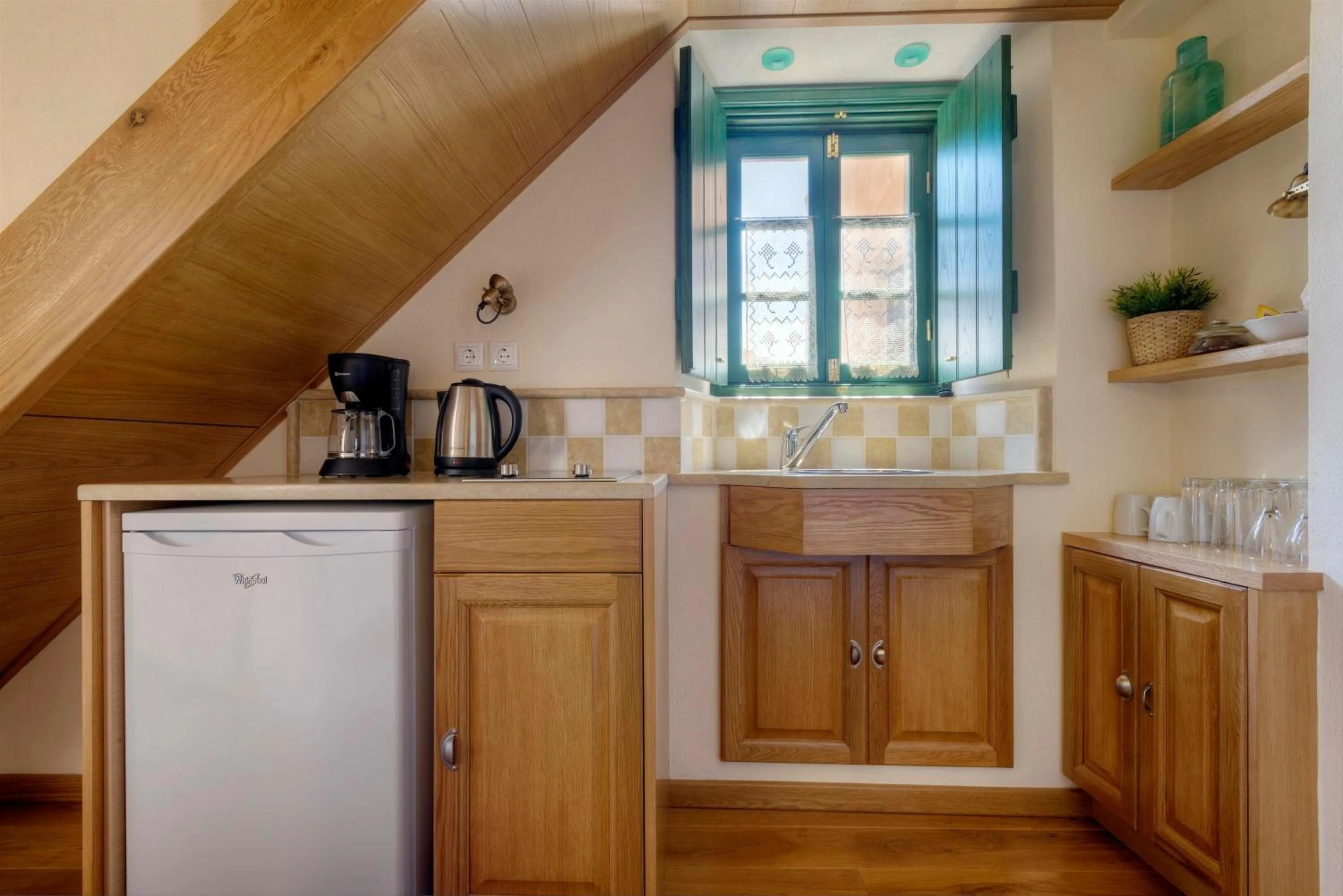 Kitchen or kitchenette in Ritsos Guesthouse