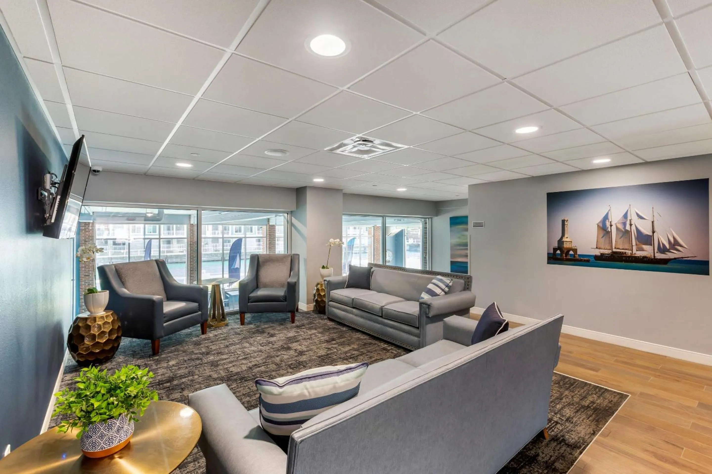 Lobby or reception in The Harborview on Lake Michigan, Ascend Hotel Collection