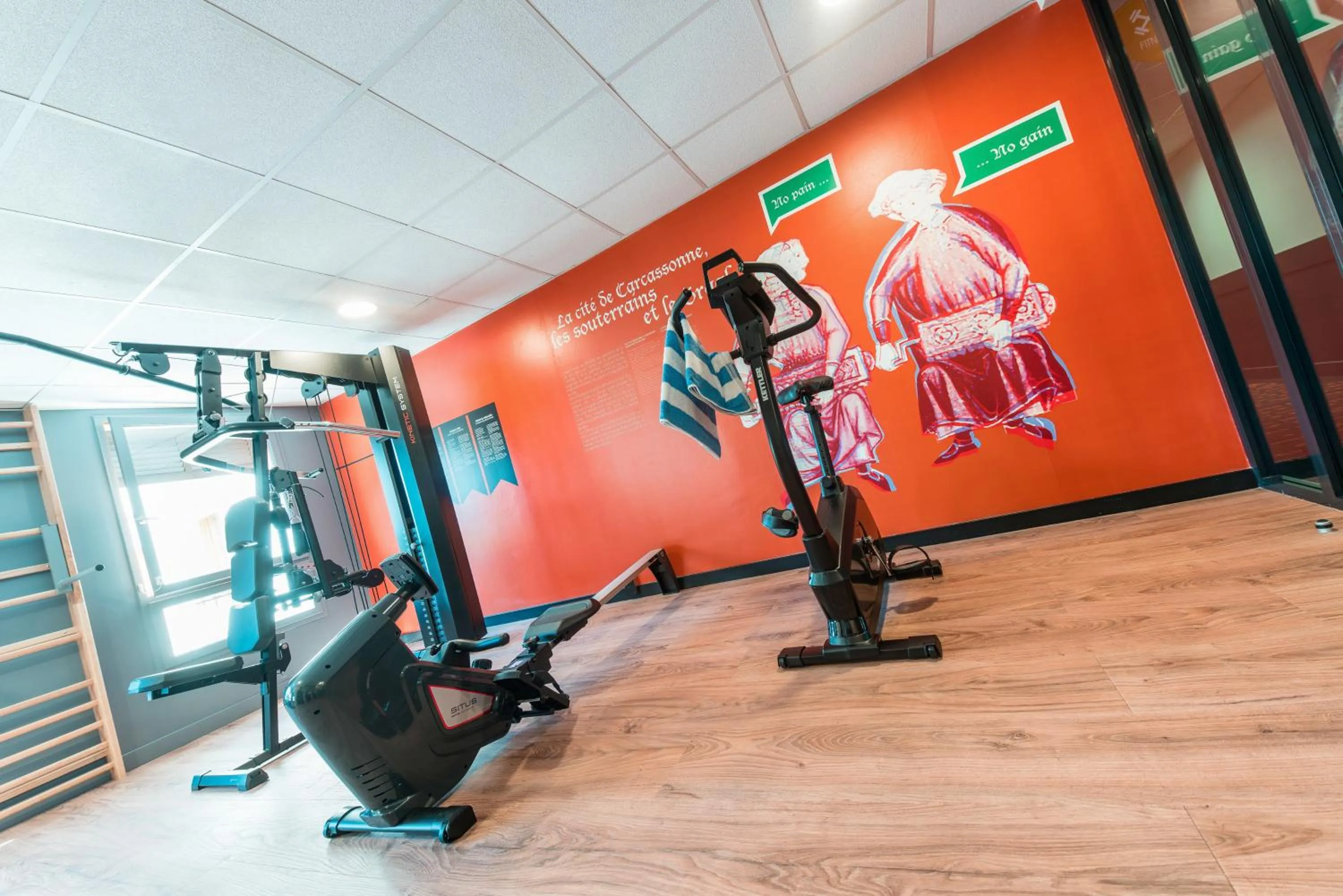 Fitness centre/facilities in ibis Styles Carcassonne La Cité