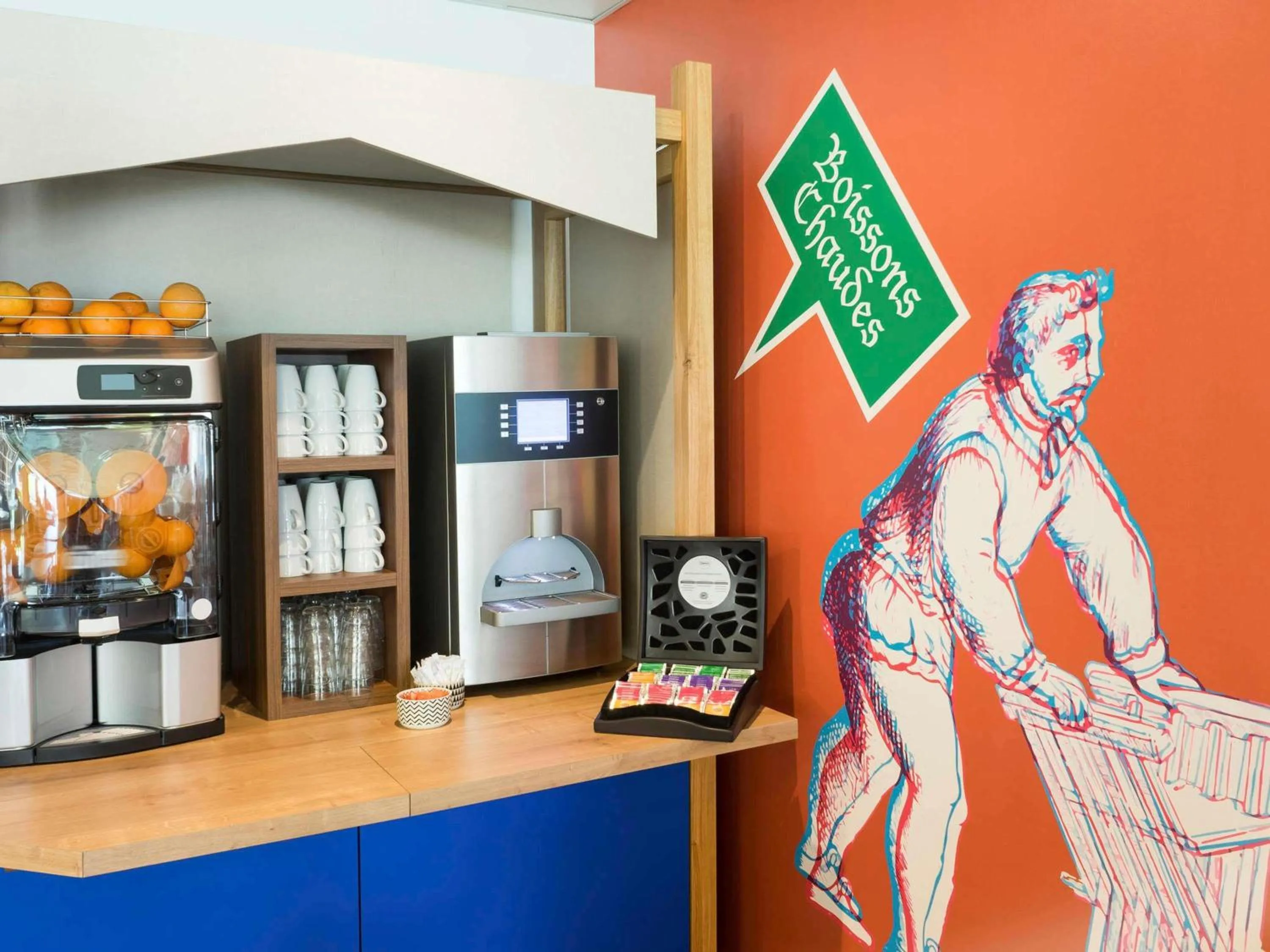 Breakfast in ibis Styles Carcassonne La Cité