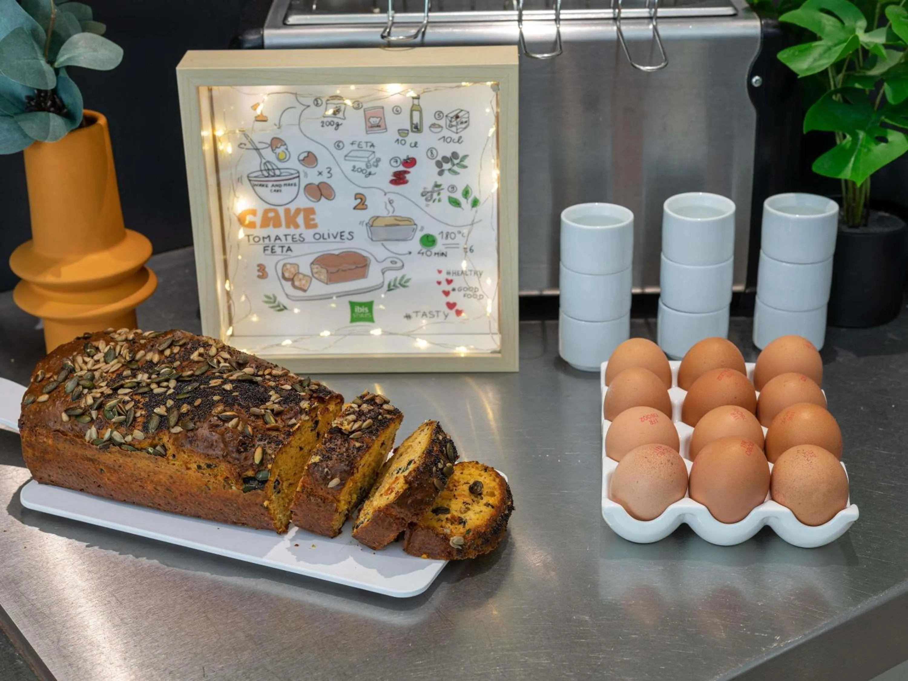 Breakfast in ibis Styles Carcassonne La Cité