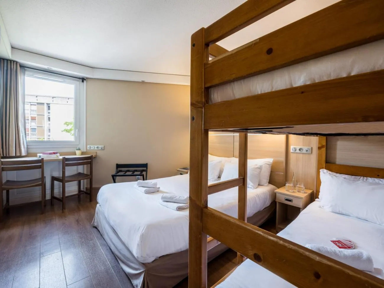 Bed in Hotel Novel Restaurant La Mamma