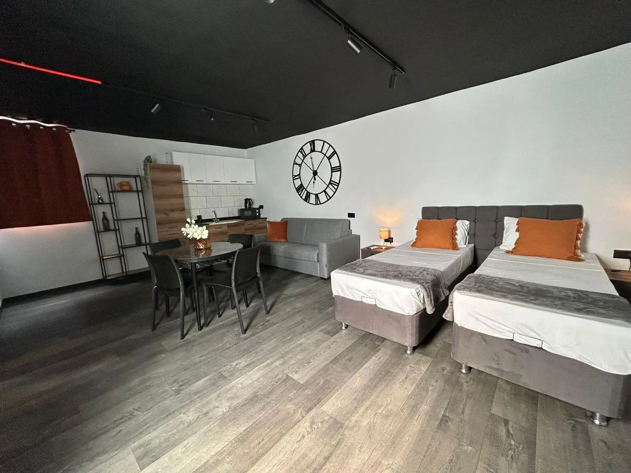 Photo of the whole room, Bed in The Lodge