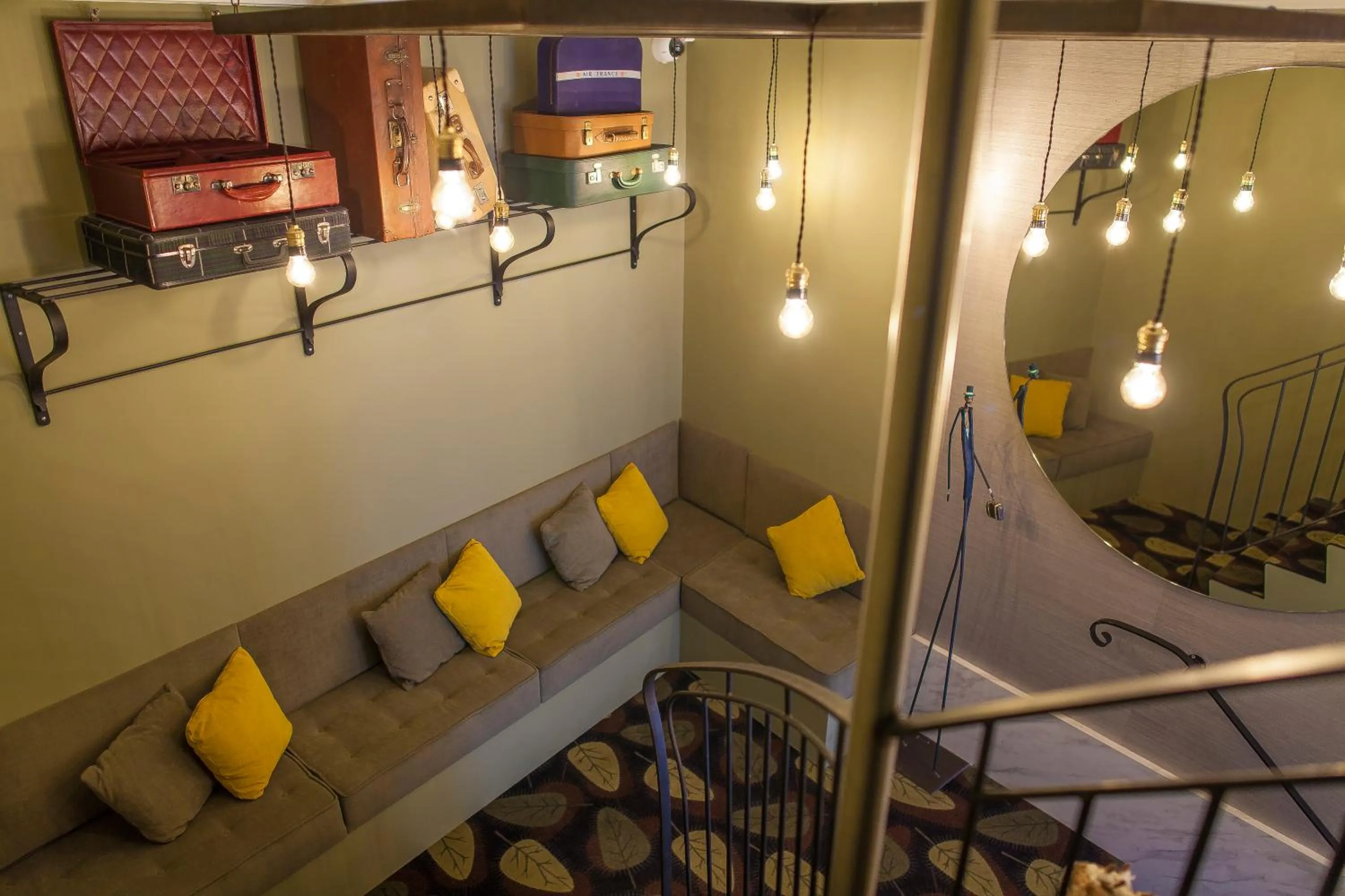 Lobby or reception in La Valiz