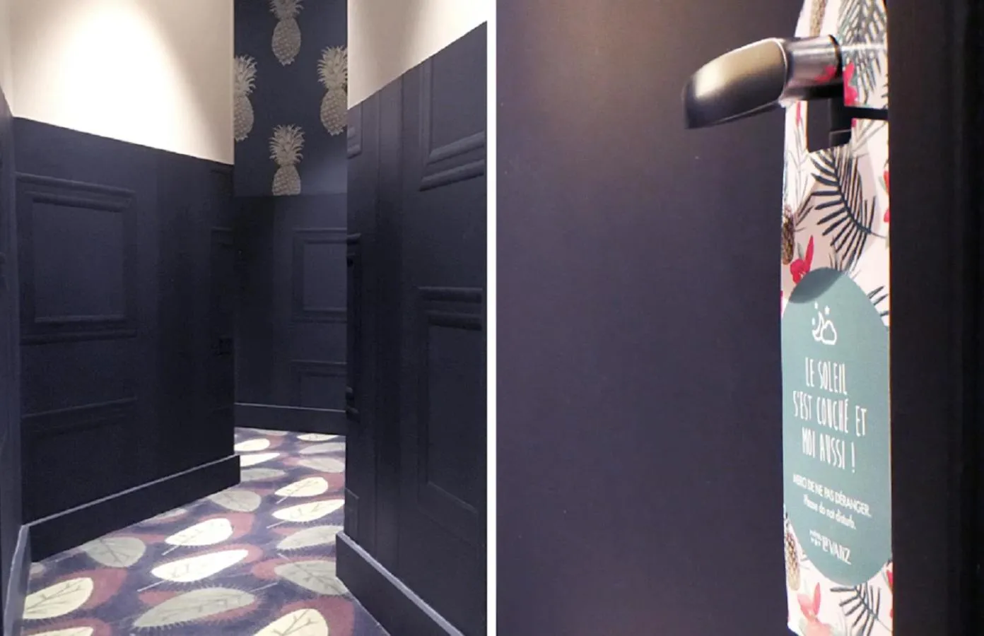 Decorative detail in La Valiz