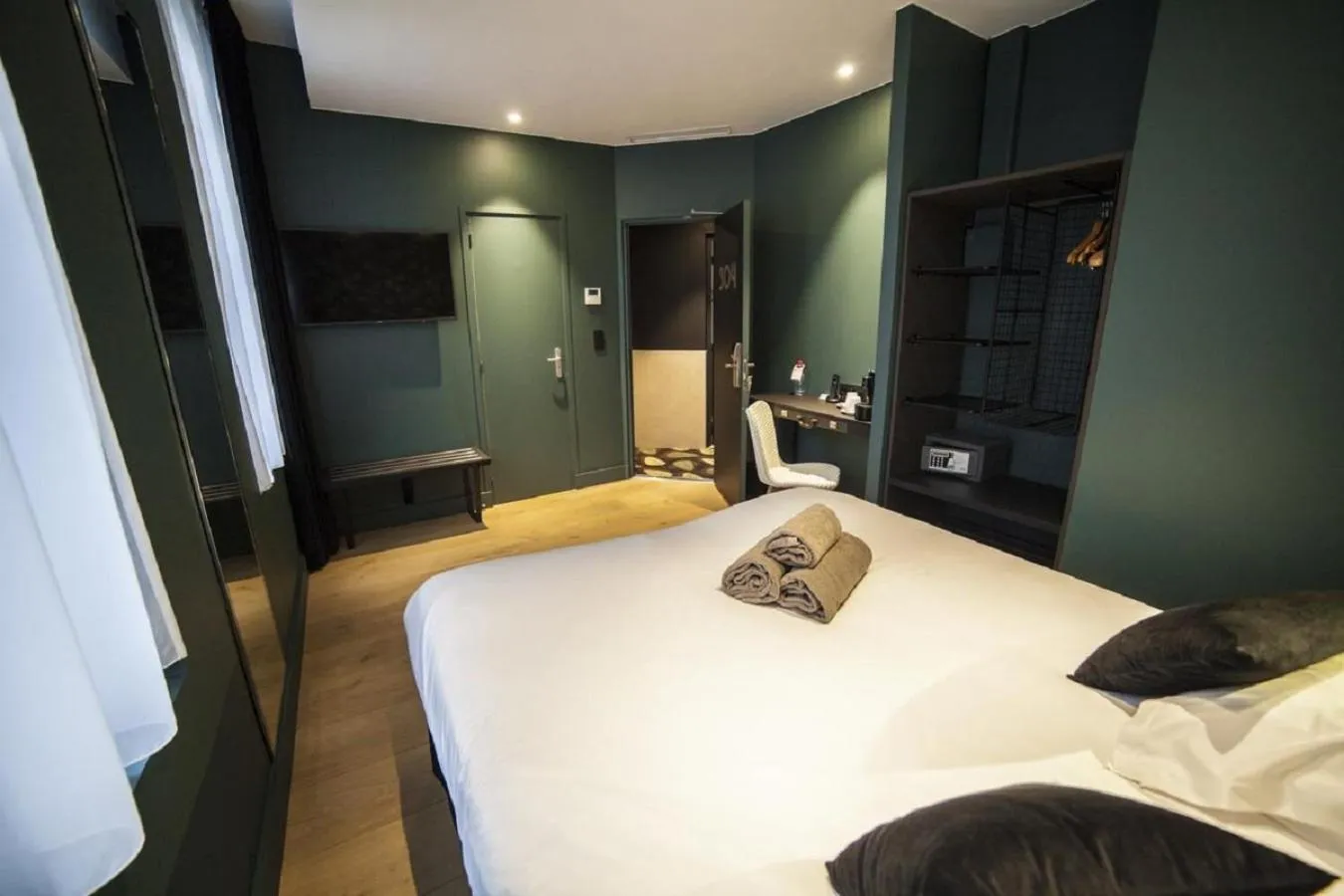 Photo of the whole room, Bed in La Valiz