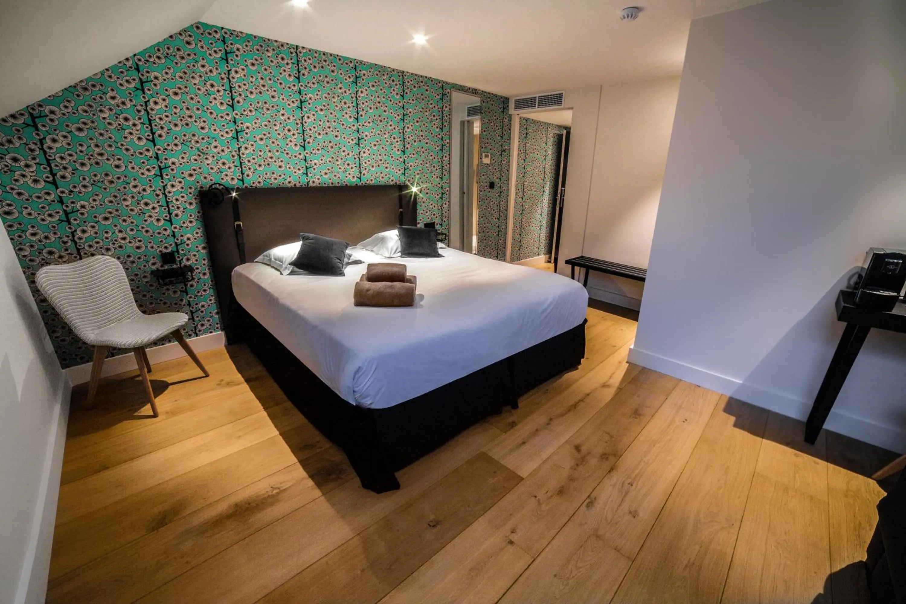 Photo of the whole room, Bed in La Valiz