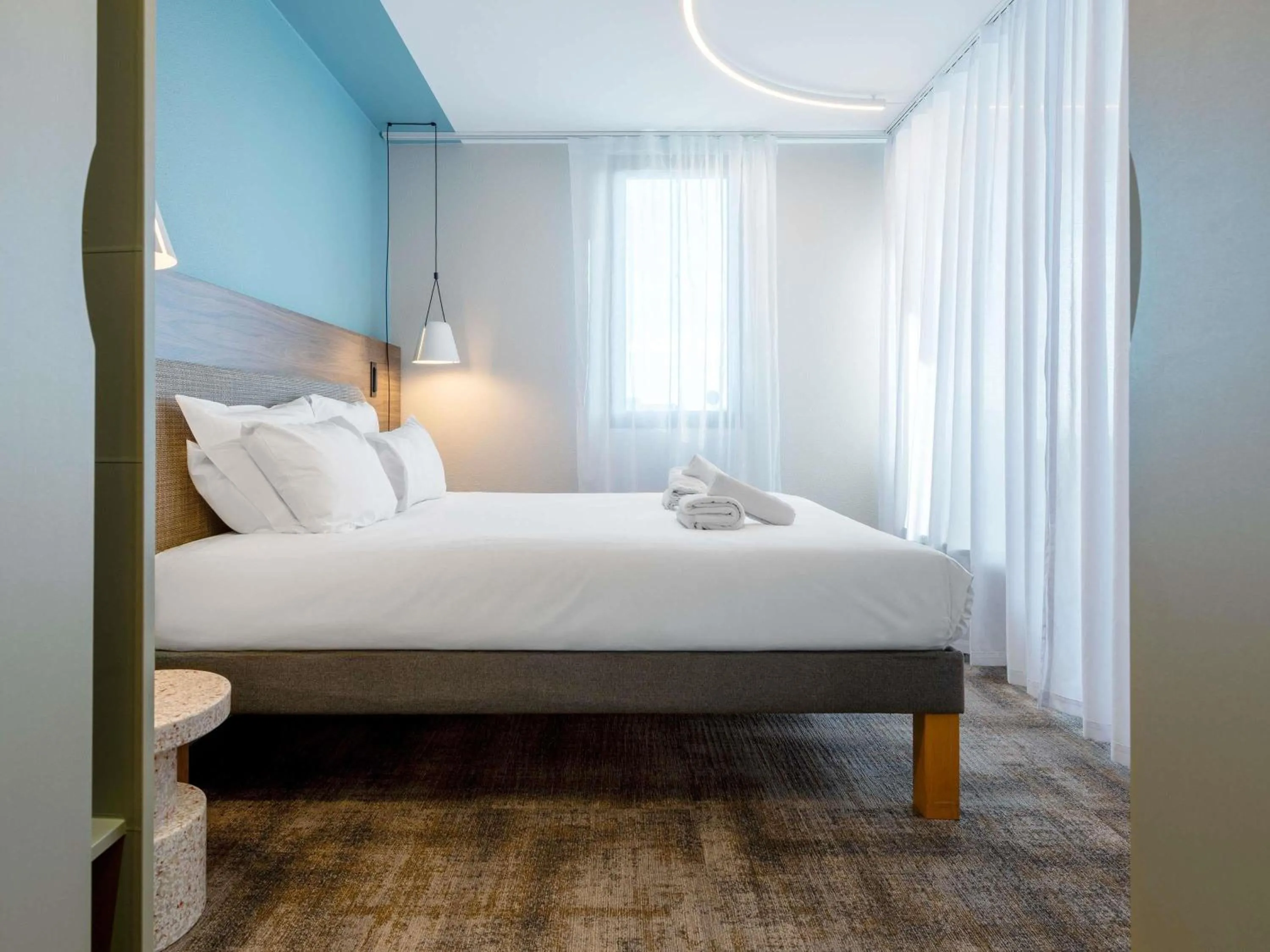 Bed in Novotel Suites Nancy Centre