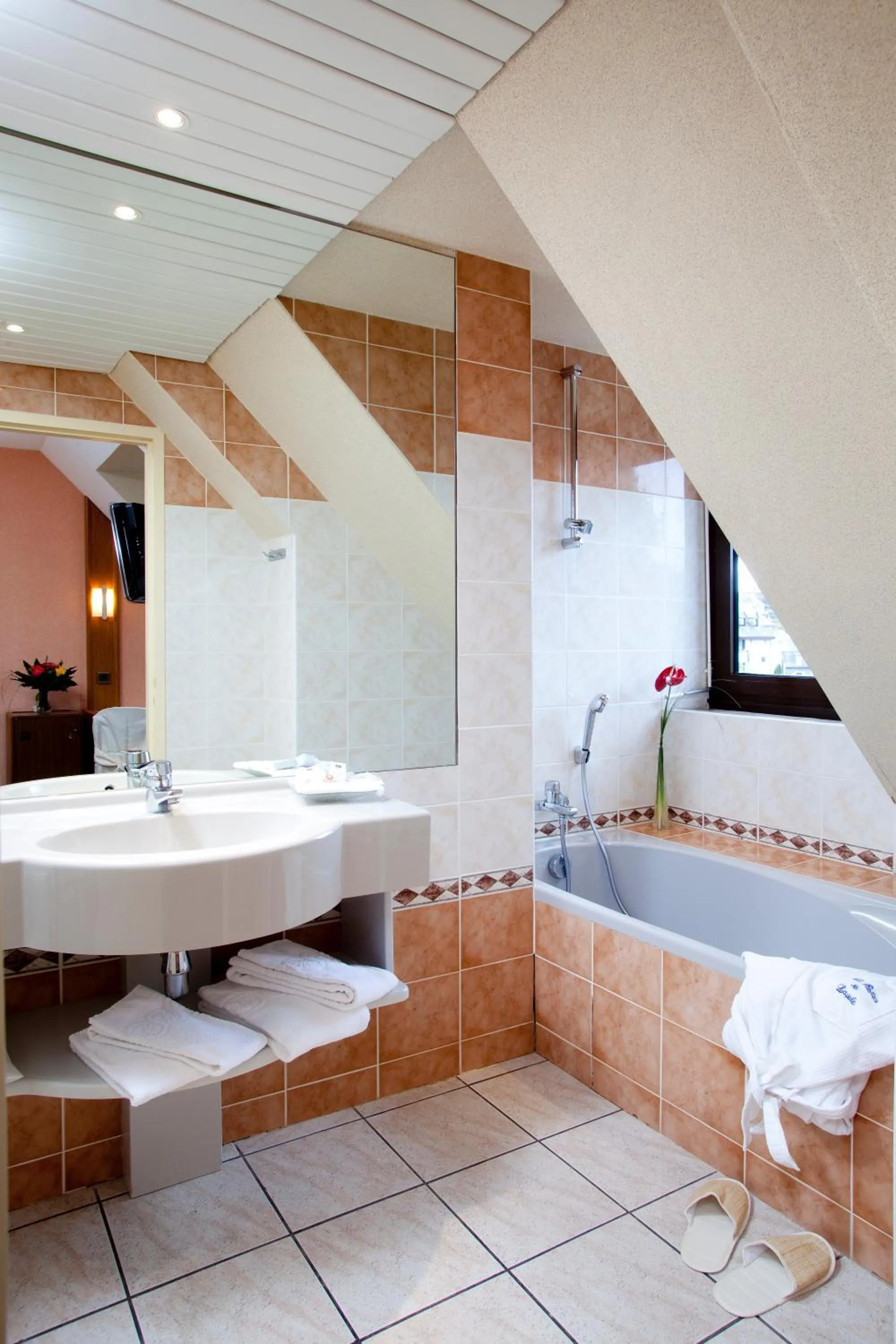 Bathroom in Best Western Le Relais de Laguiole Hôtel & Spa