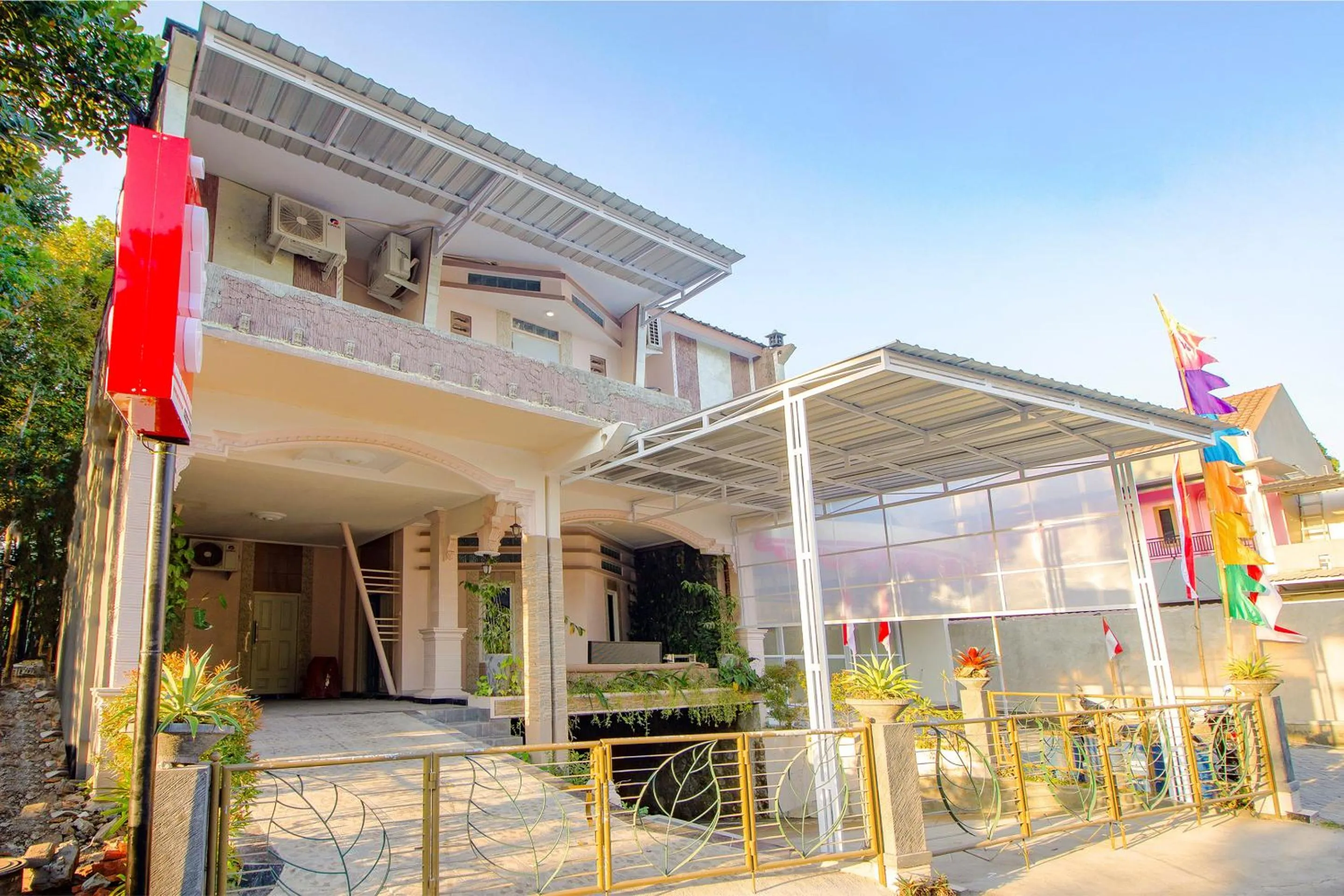 Facade/entrance, Property Building in OYO 1277 Pondok Damai Syariah