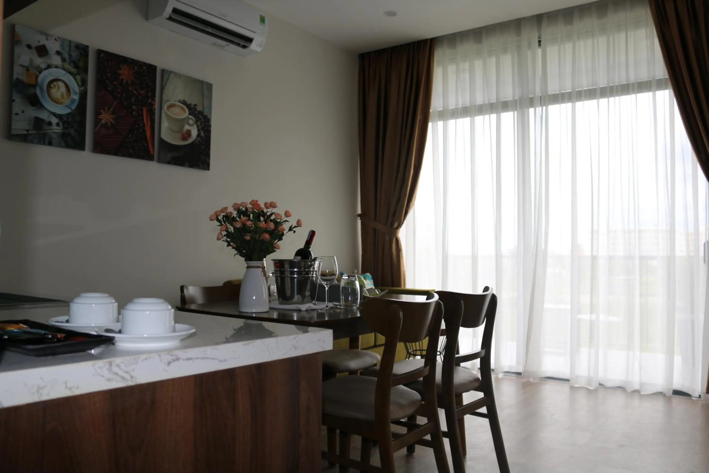 Coffee/tea facilities in The Fish Village Villa