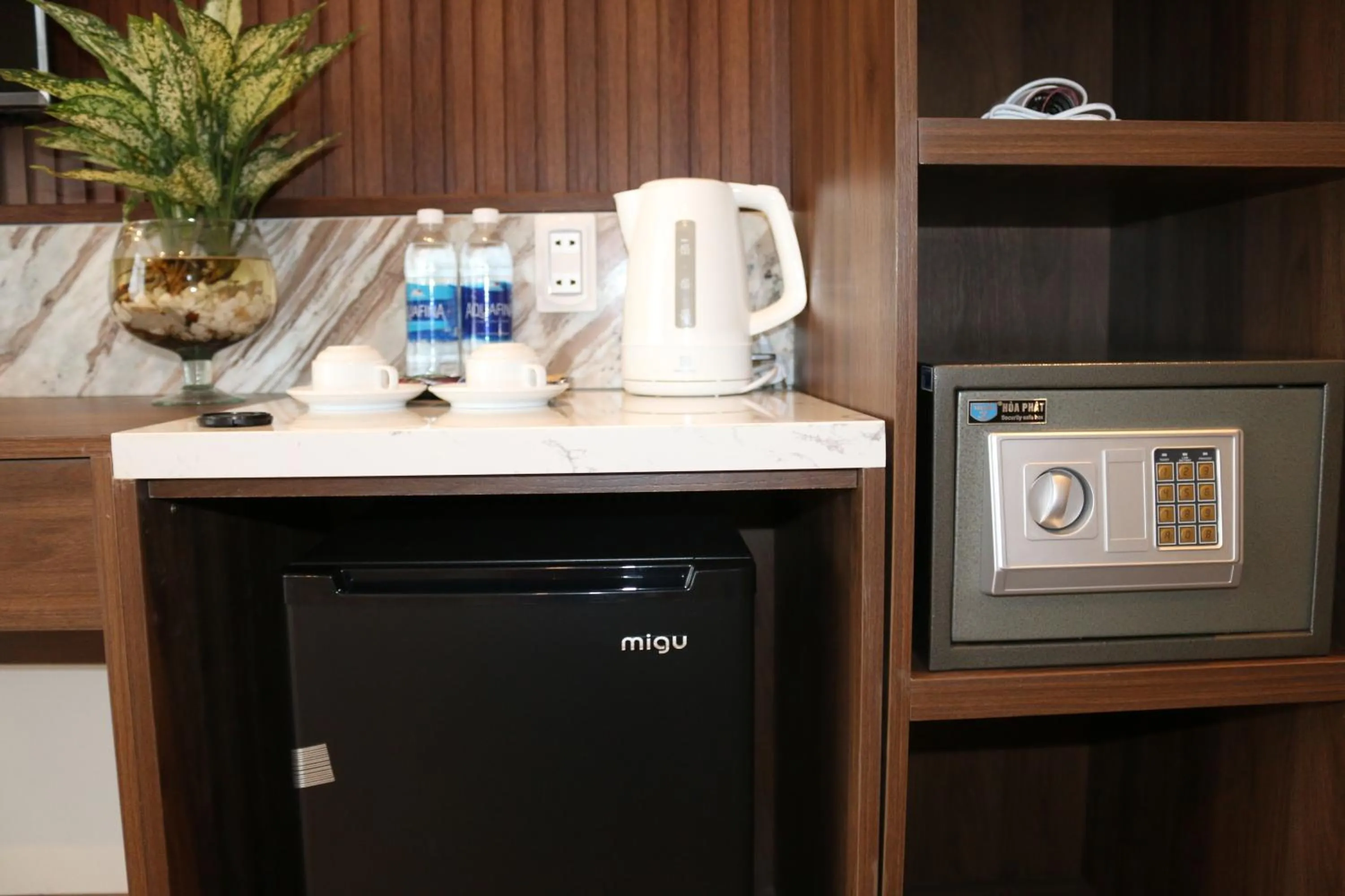 Coffee/tea facilities in The Fish Village Villa