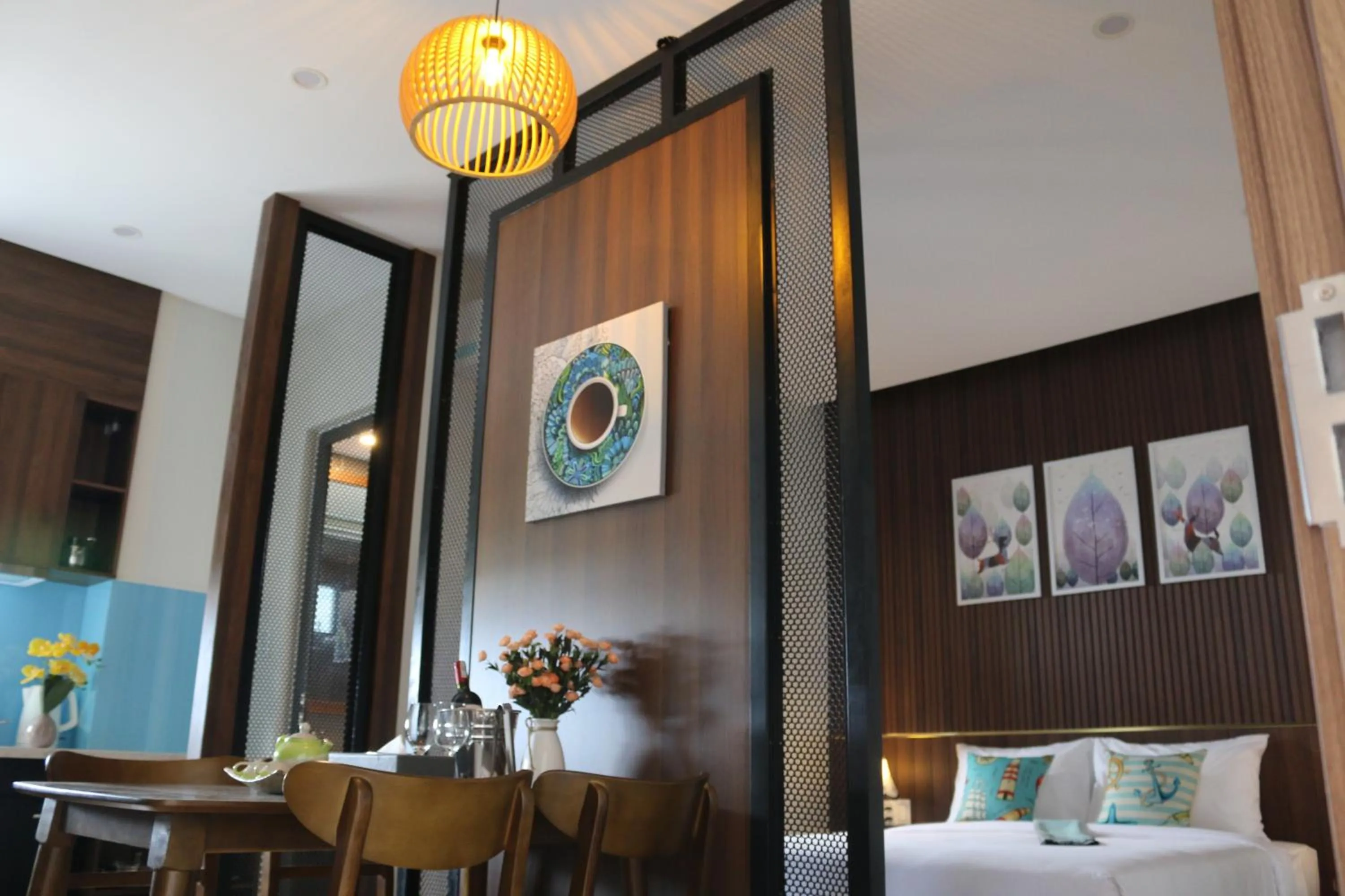 Dining area in The Fish Village Villa