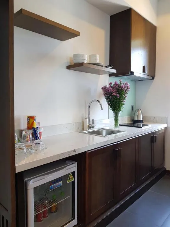 Kitchen or kitchenette in The Fish Village Villa