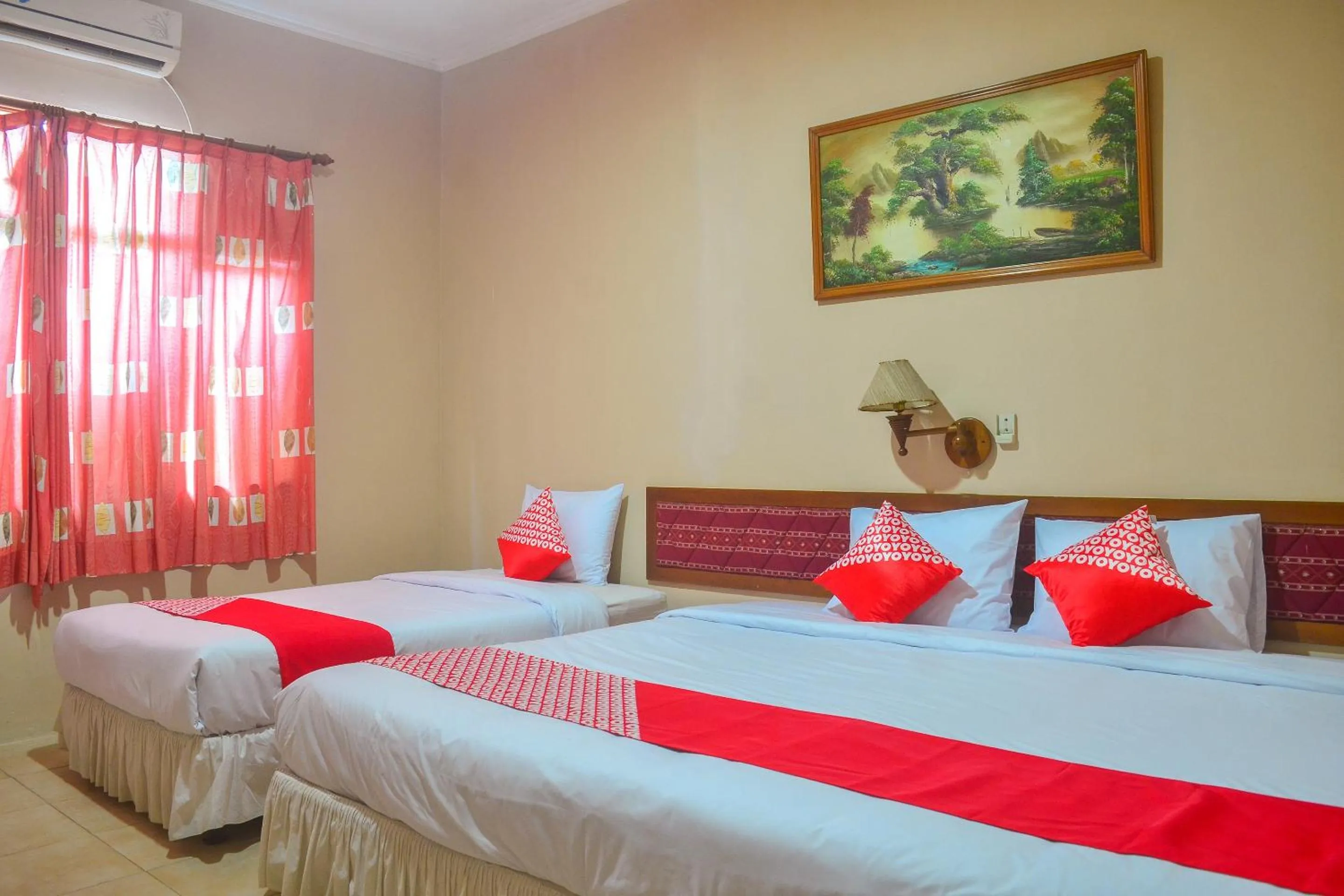 Bedroom, Bed in Hotel O Pantai Jaya