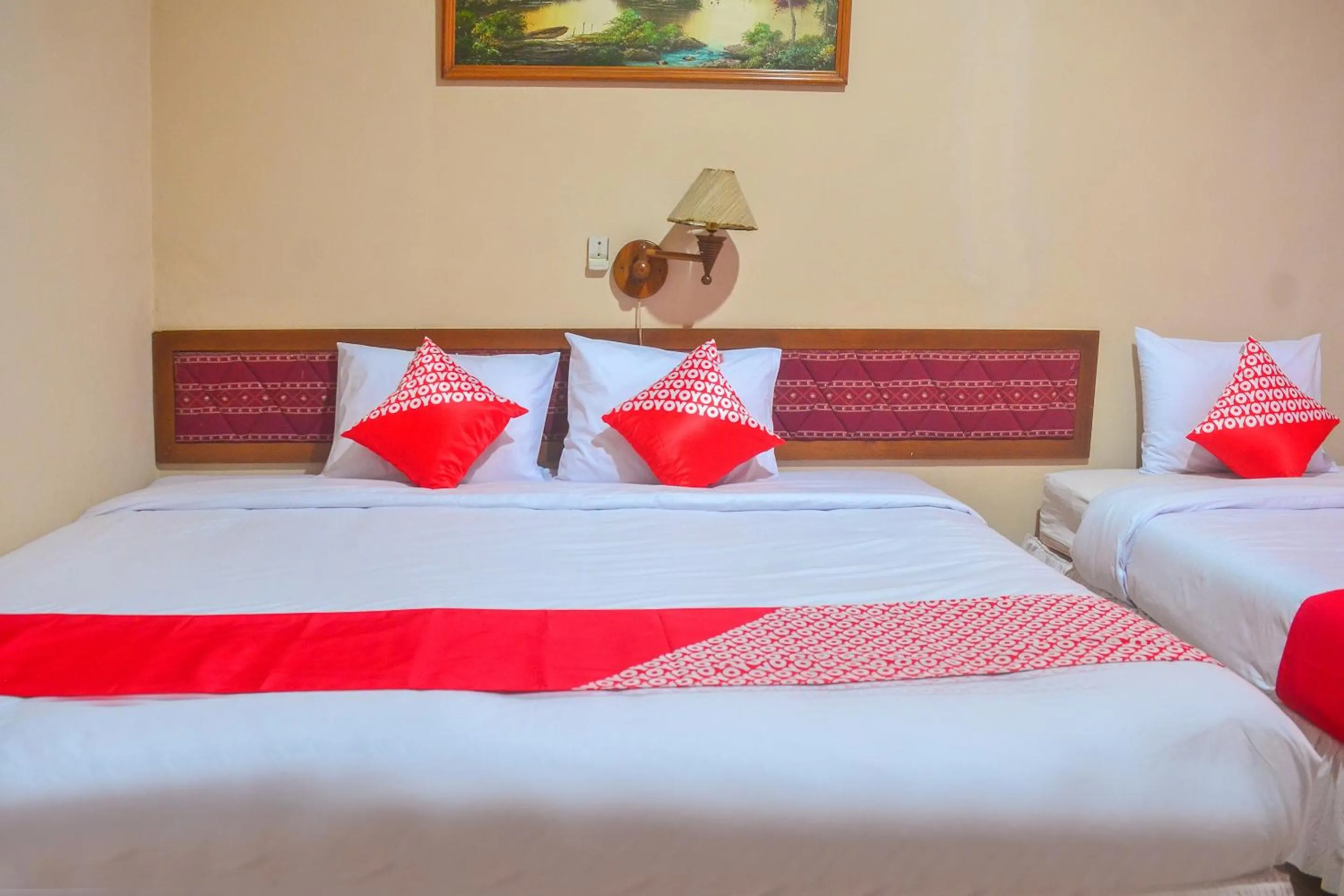 Bedroom, Bed in Hotel O Pantai Jaya