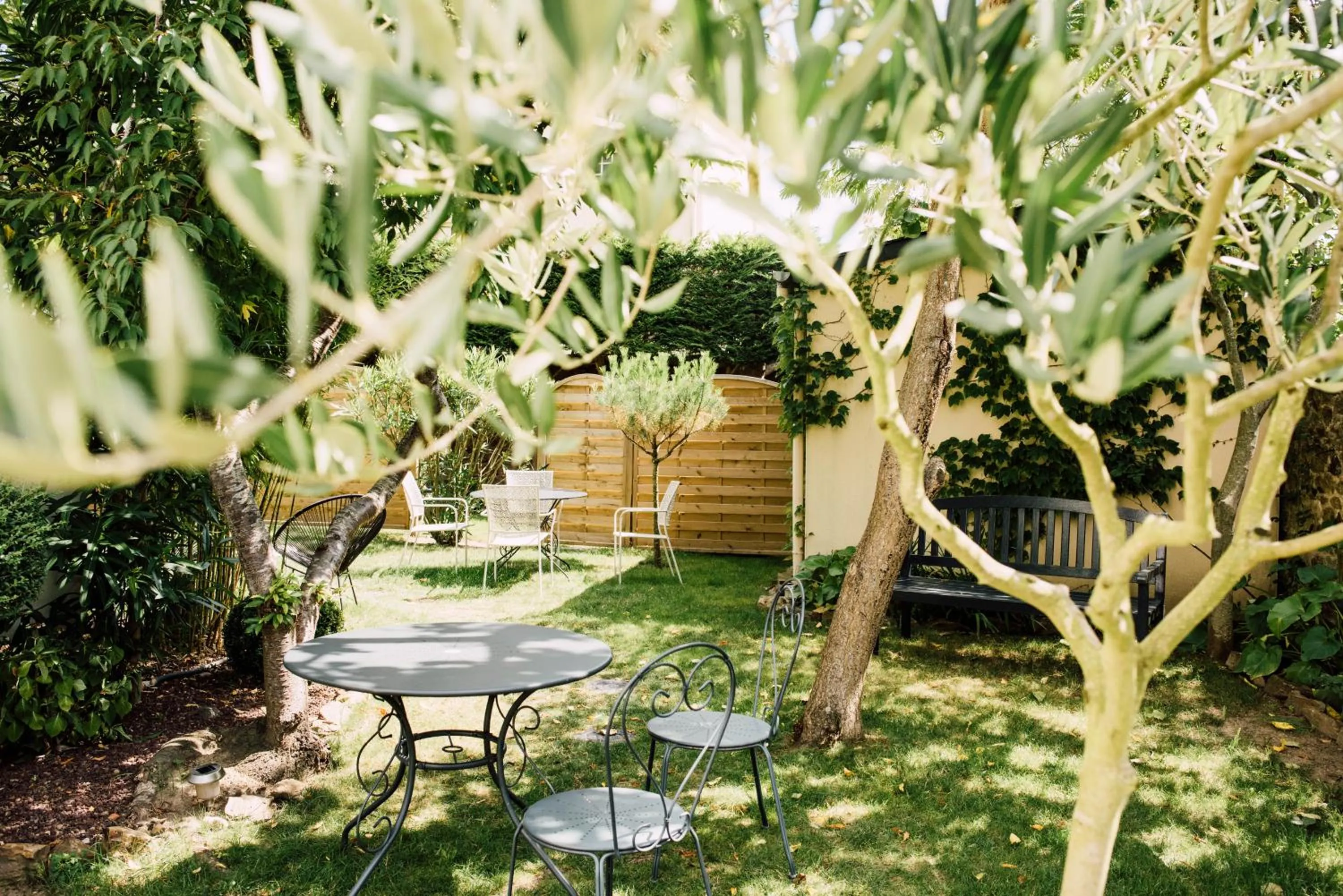 Garden in L'Hôtel Particulier Ascott