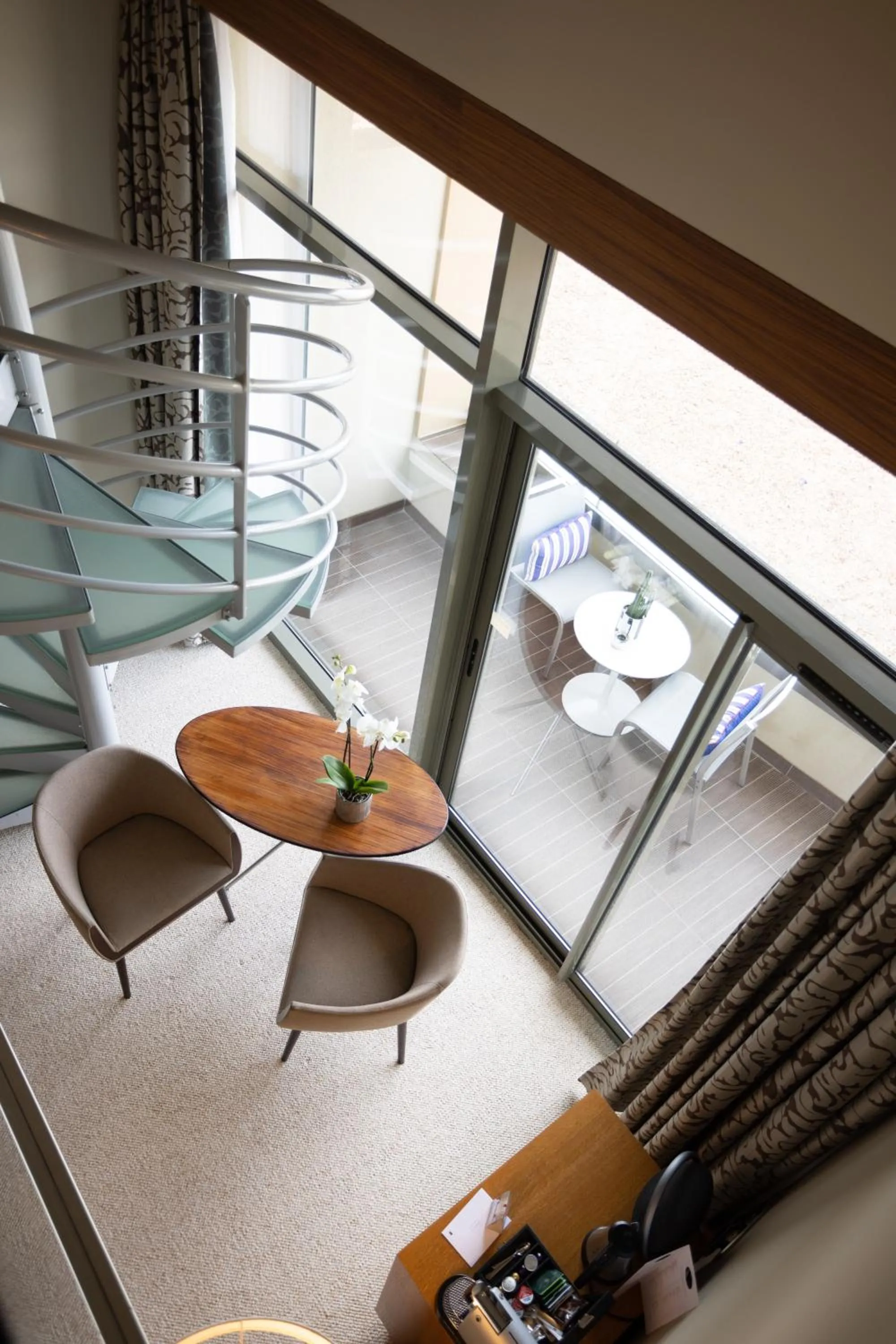 Balcony/Terrace in Thalazur Bandol Ile Rousse - Hôtel & Spa