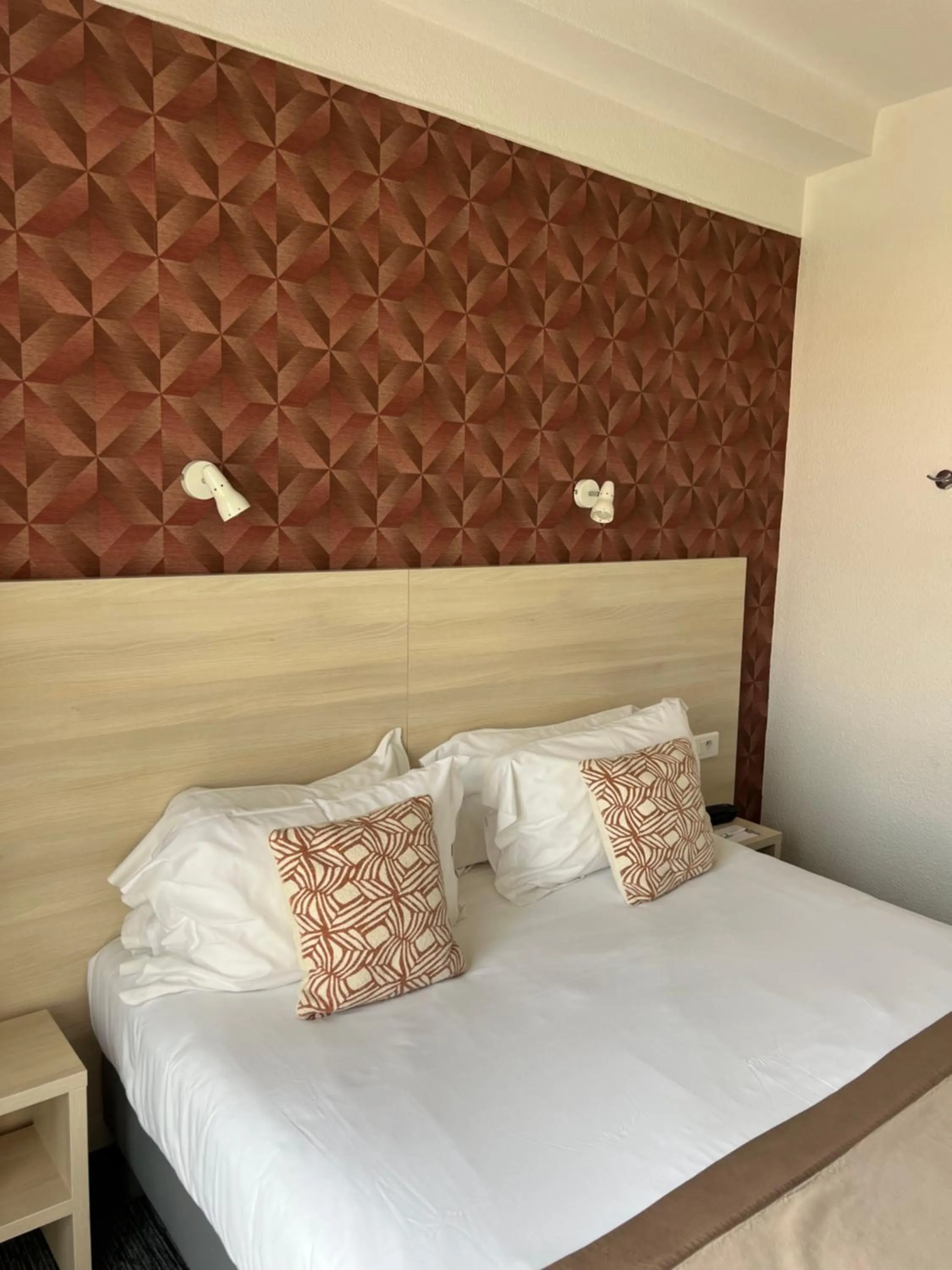 Photo of the whole room, Bed in Le Regina Hôtel et restaurant Canet-plage