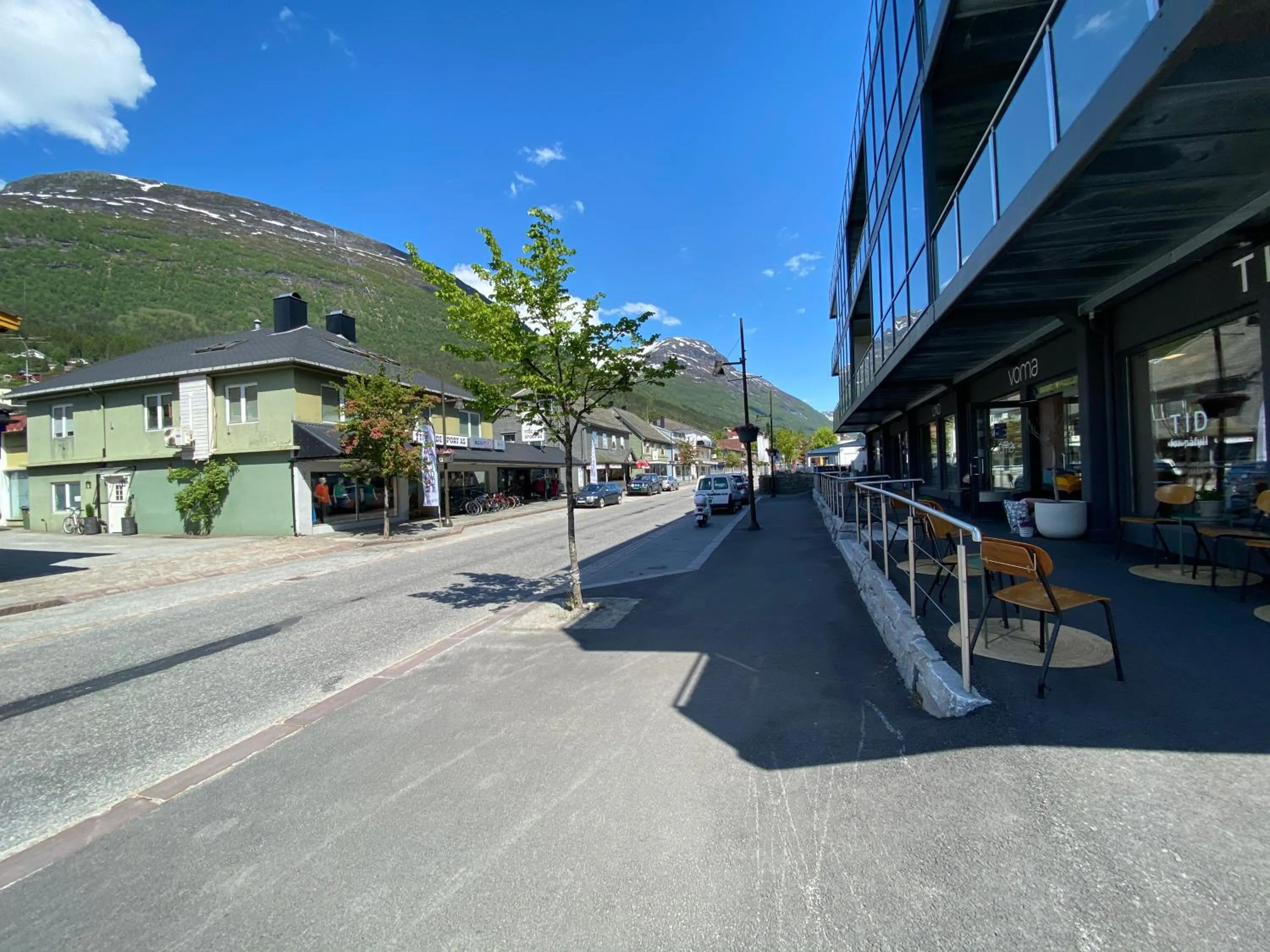 Facade/entrance in Stryn House Hotel