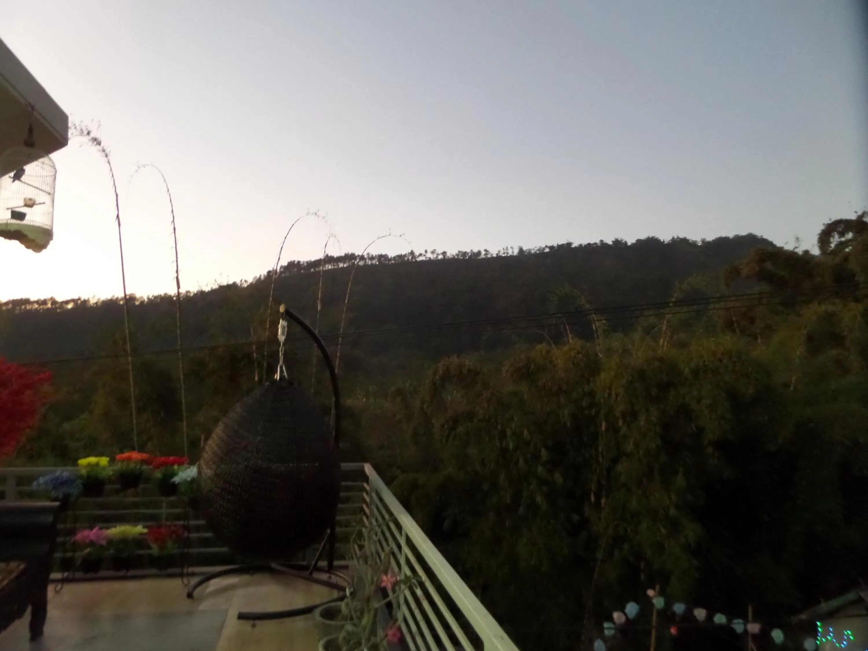 Mountain view in Rumah Singgah BRM