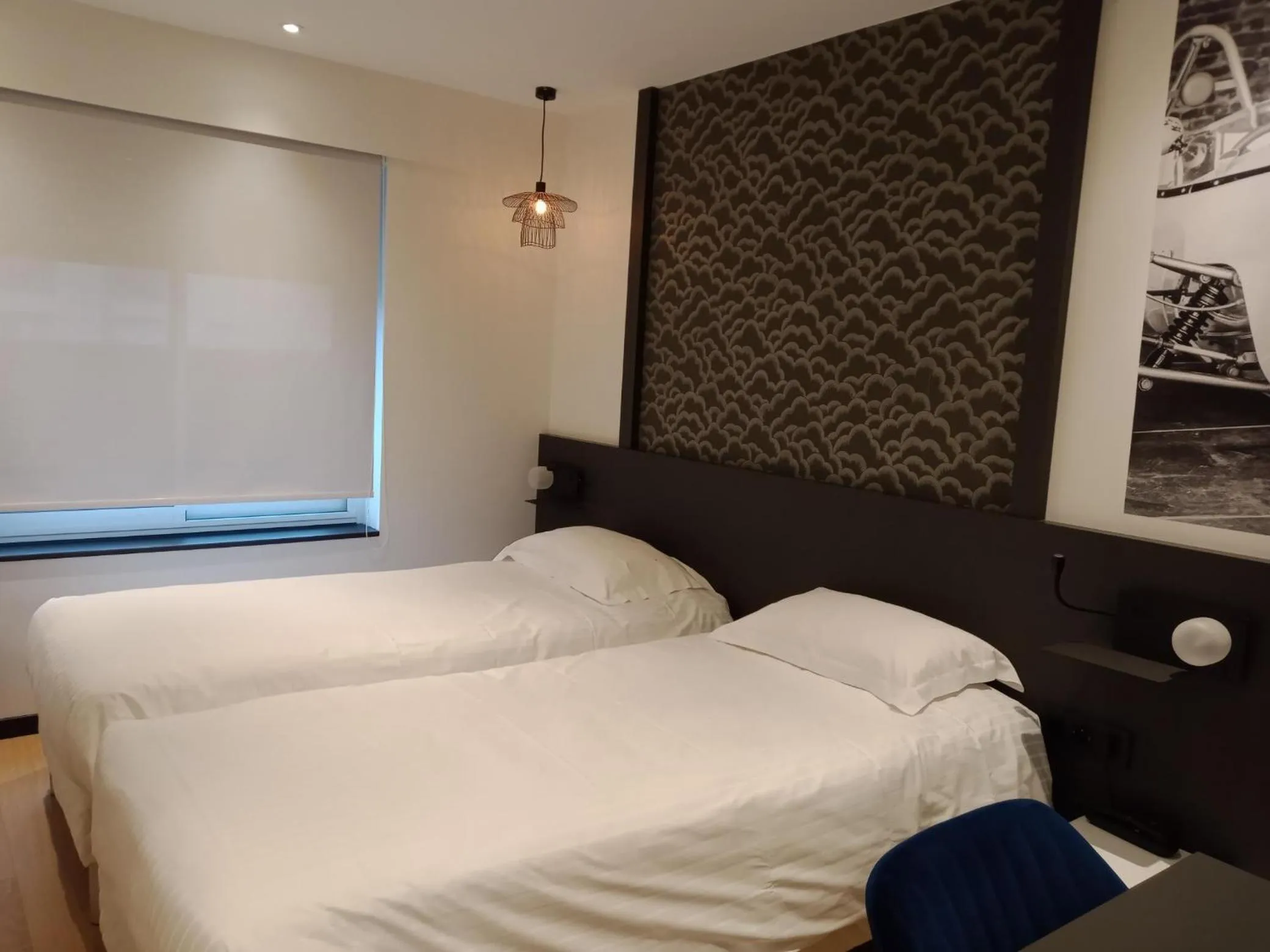 Bed in The Originals Boutique, Hôtel La Chaussairie, Rennes Sud