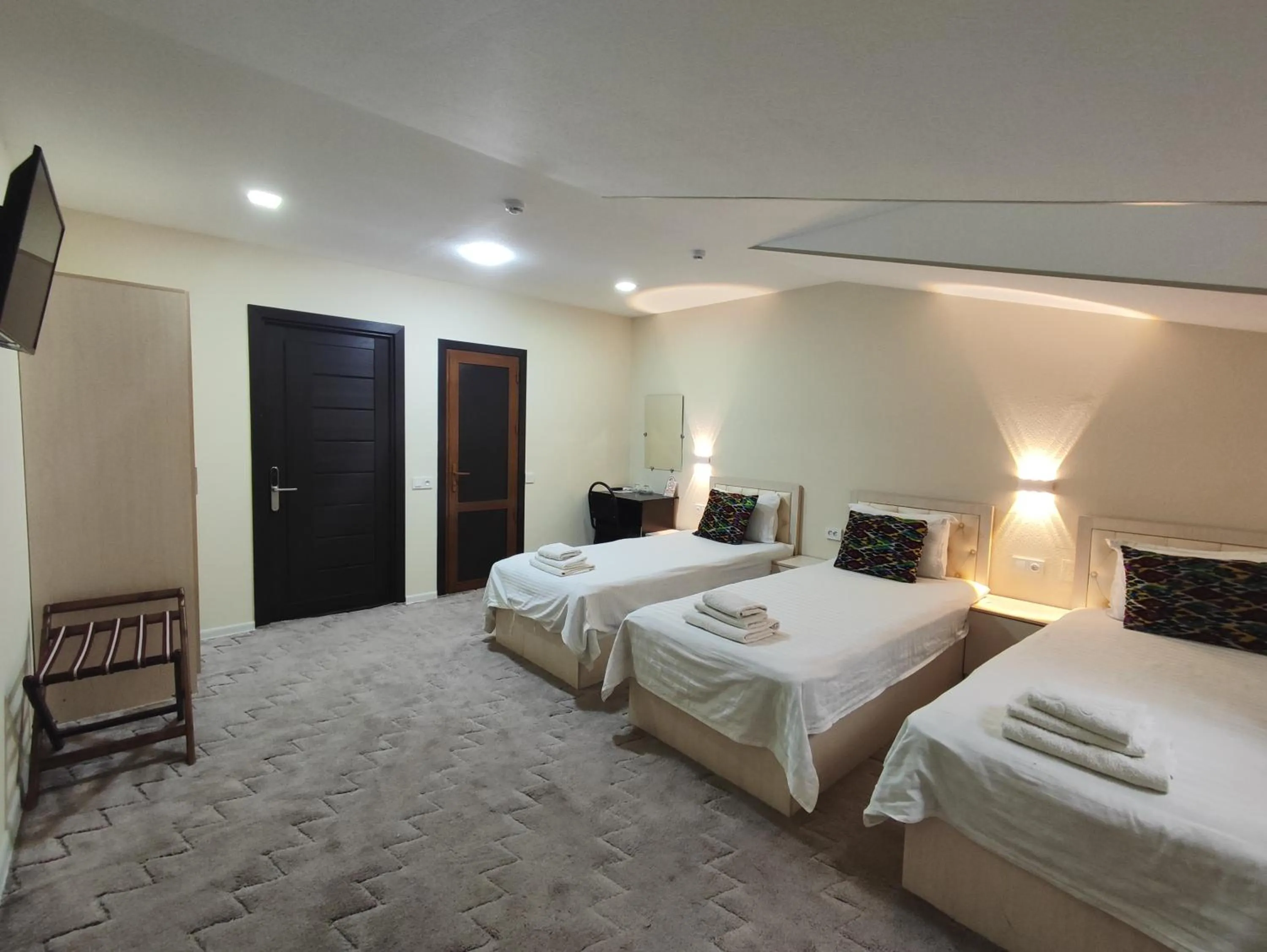 Bed in Hotel Suzani Samarkand