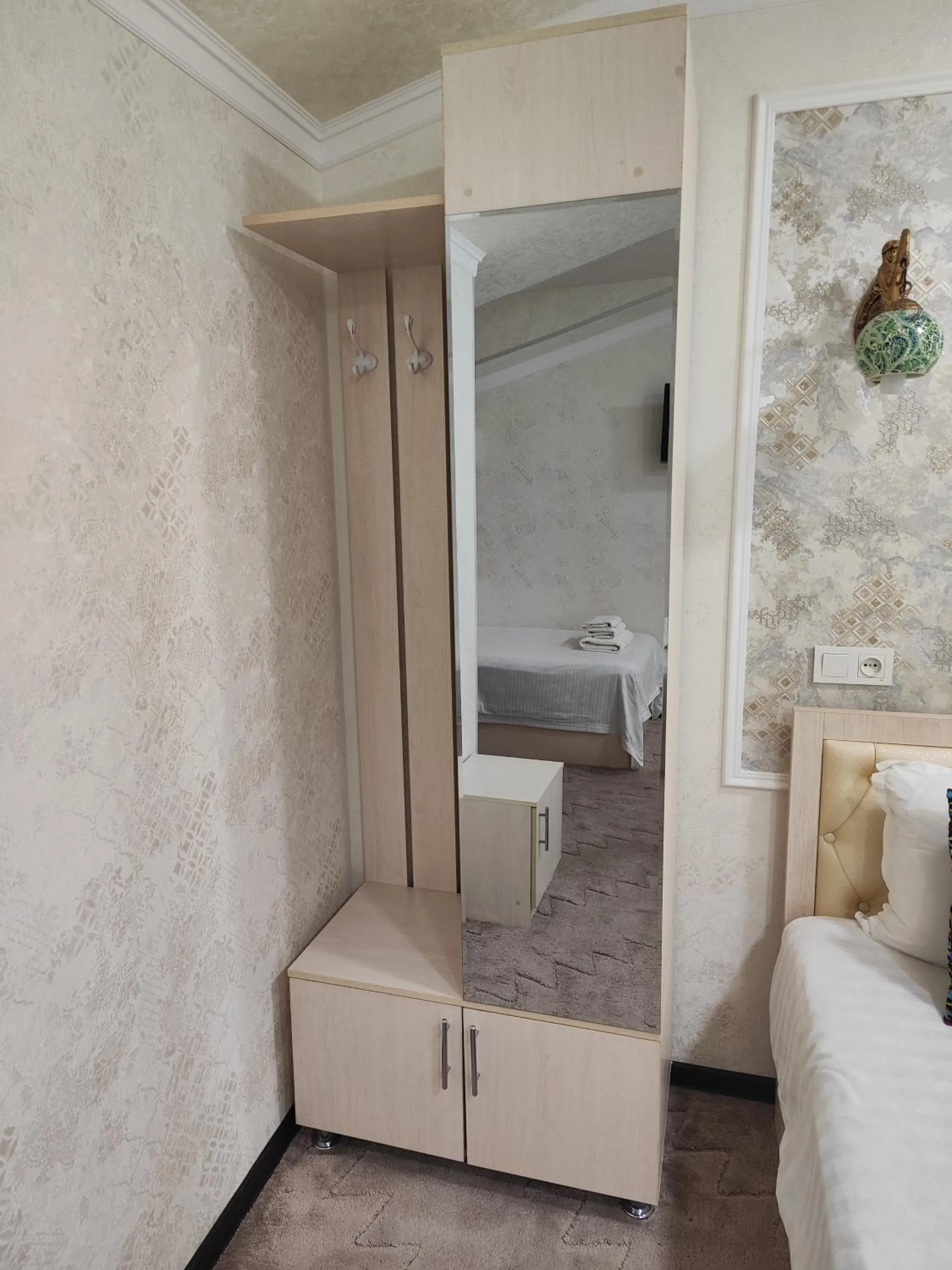 wardrobe, Bed in Hotel Suzani Samarkand