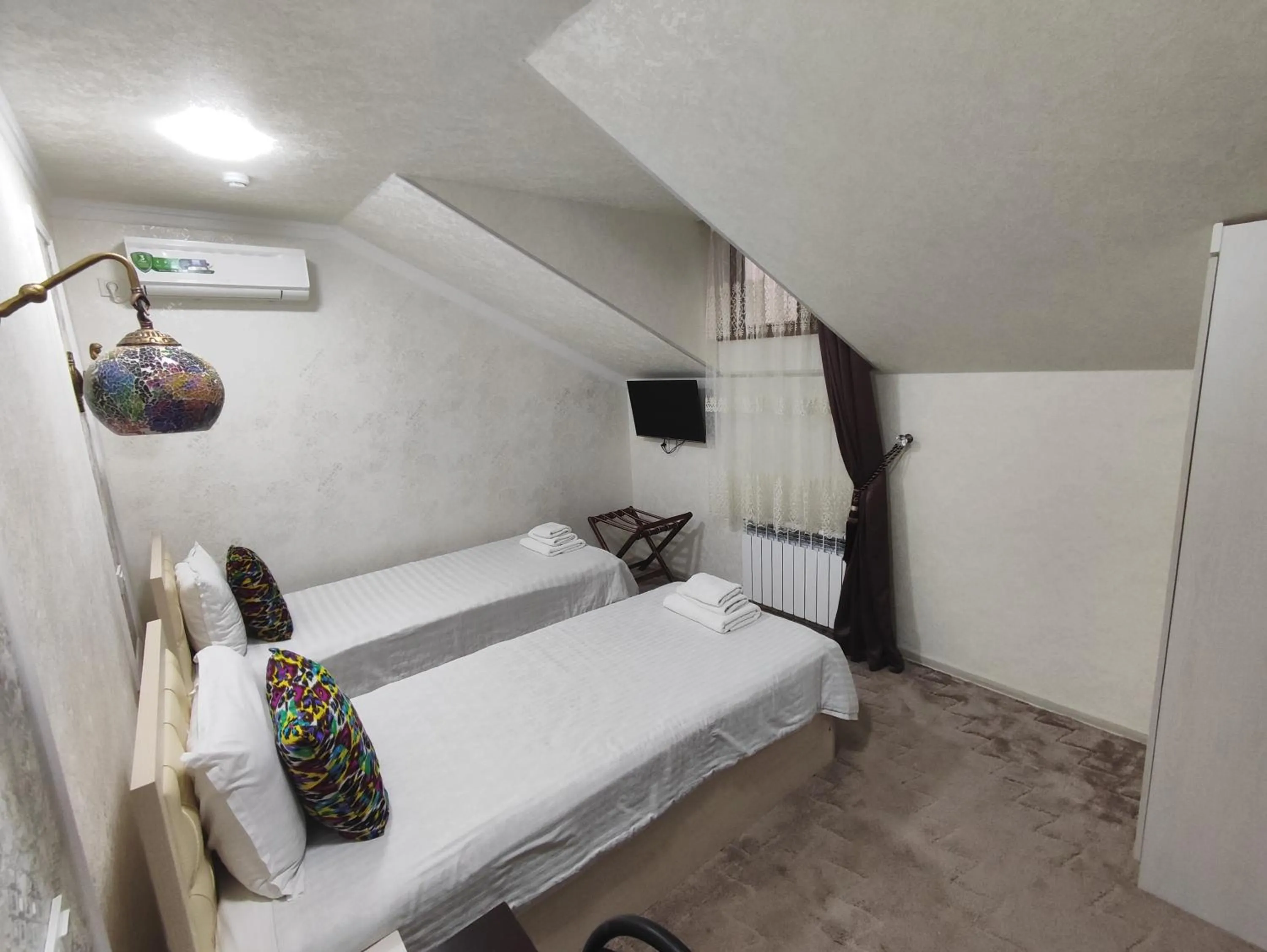 Bed in Hotel Suzani Samarkand