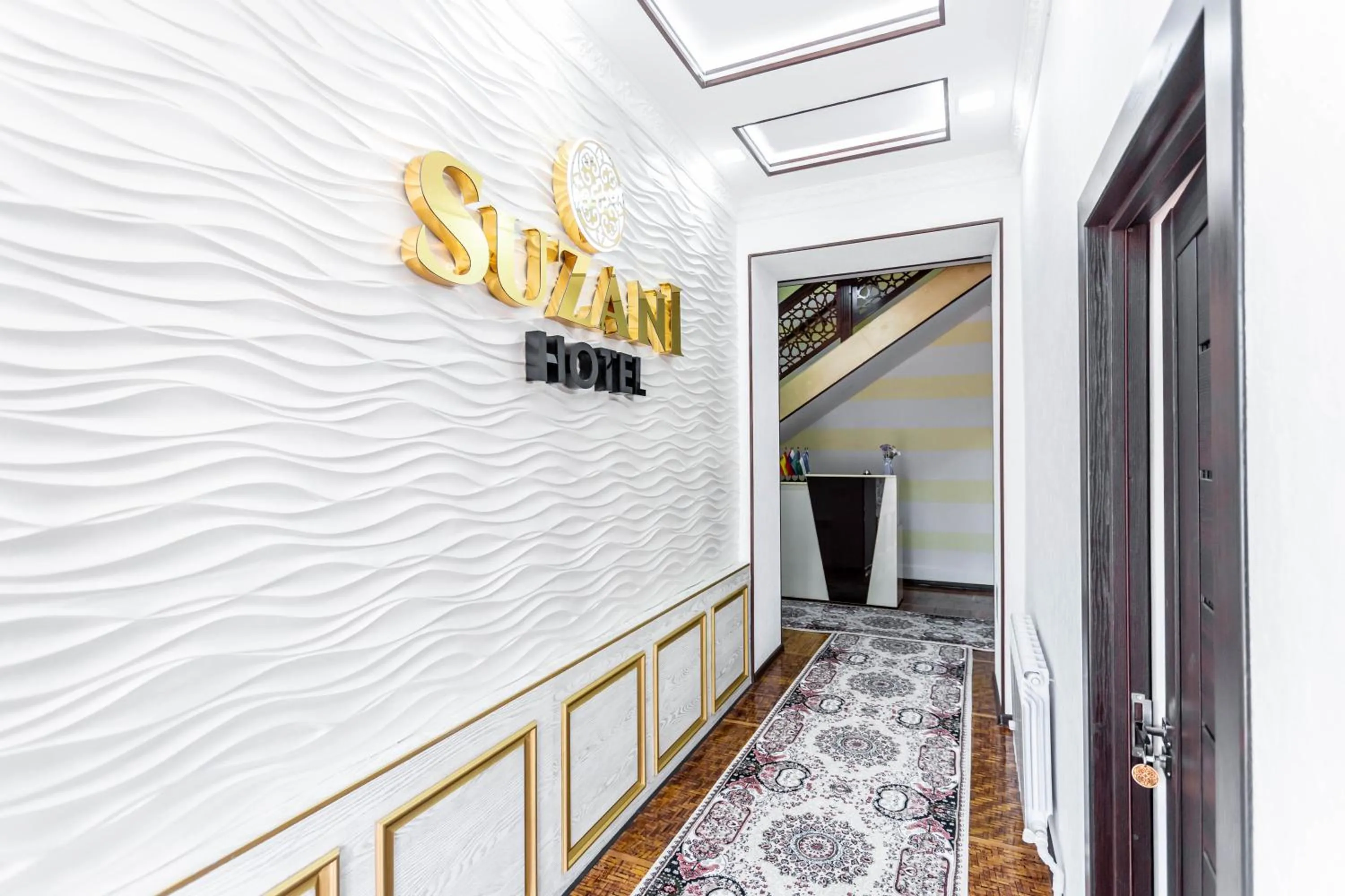 Property logo or sign in Hotel Suzani Samarkand