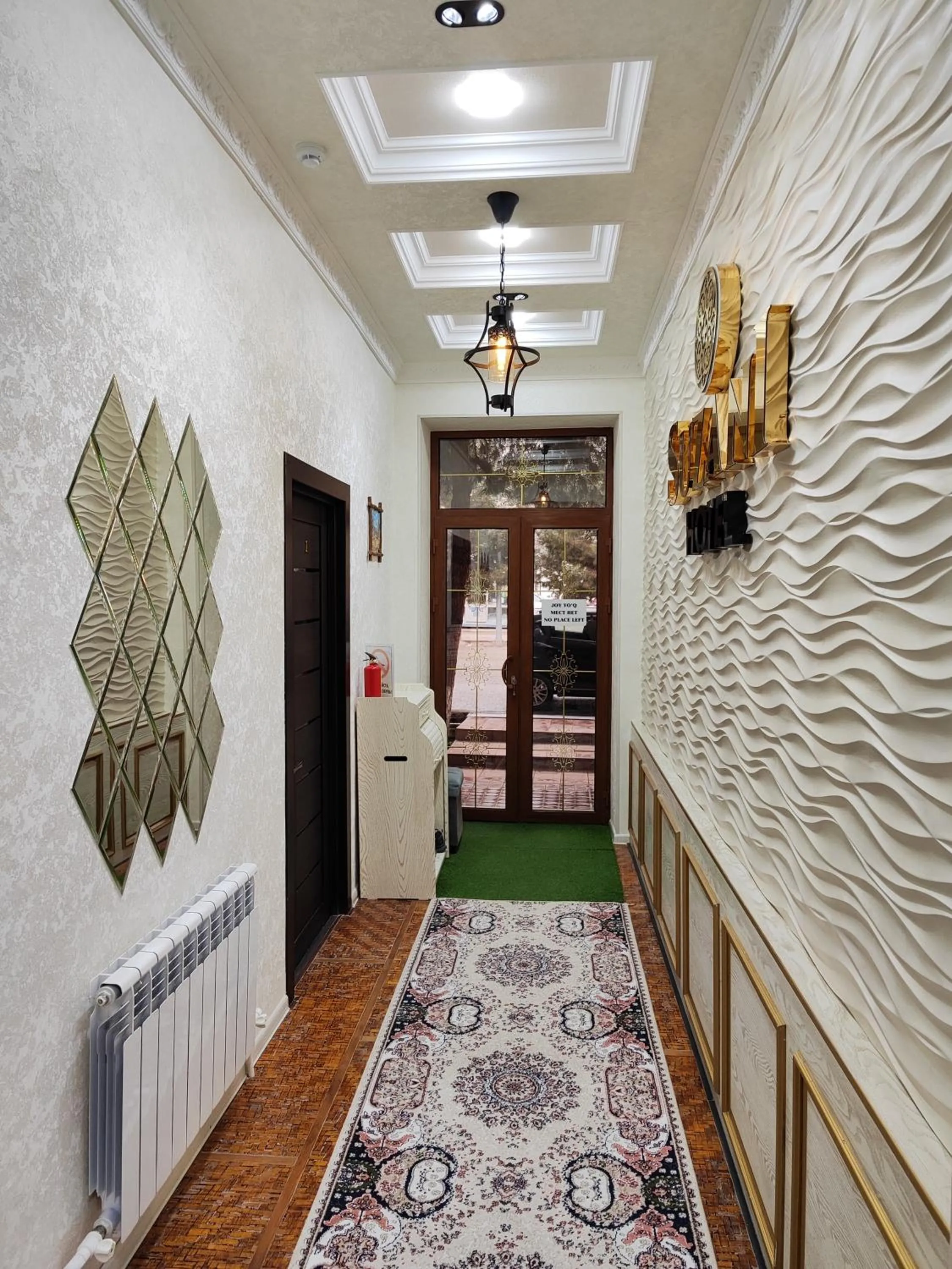 Facade/entrance in Hotel Suzani Samarkand