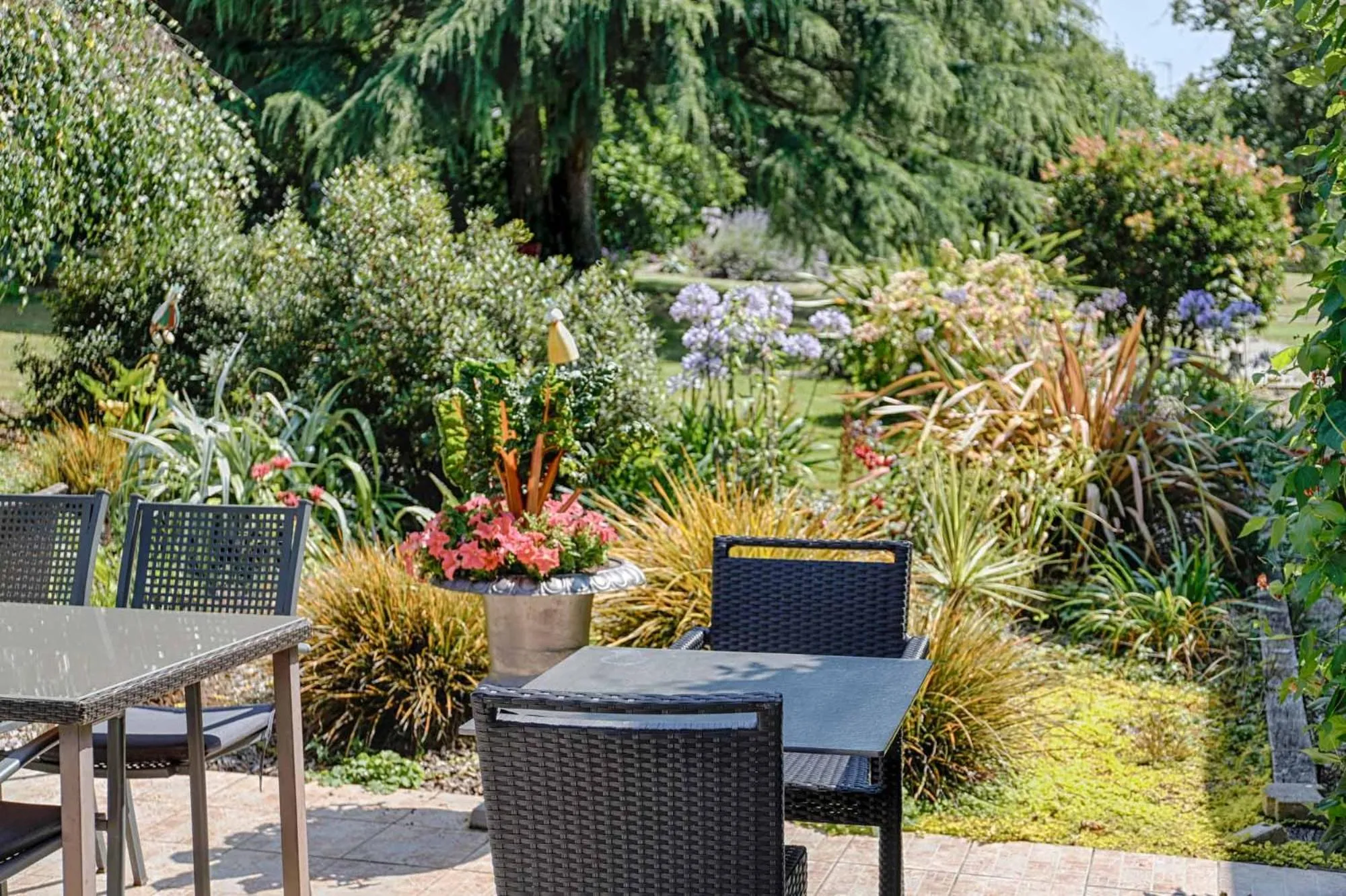 Garden in Hotel Le Branhoc - Brit Hotel Auray