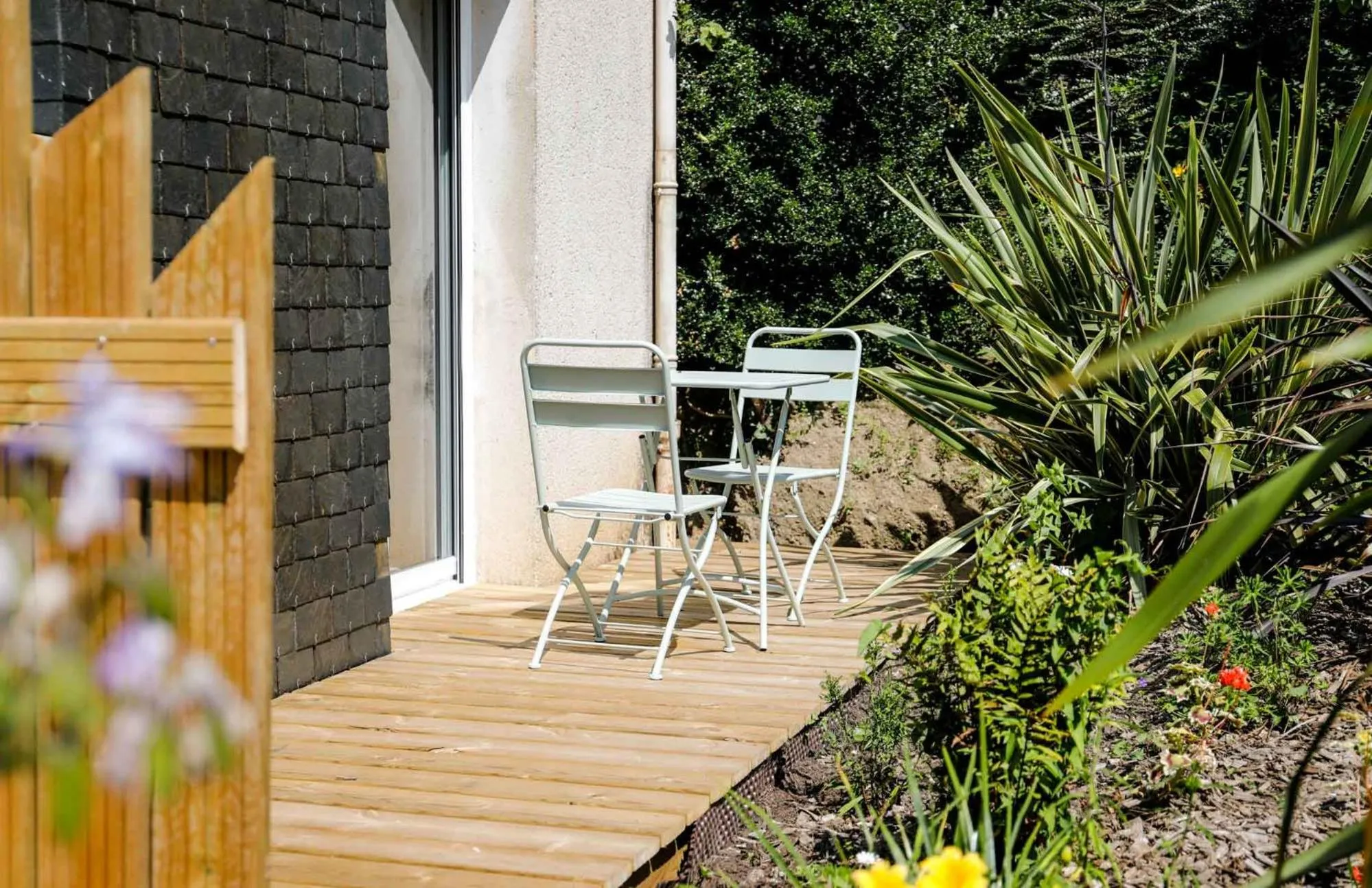 Garden in Hotel Le Branhoc - Brit Hotel Auray