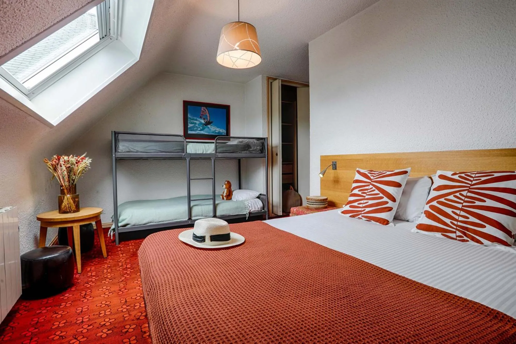 Photo of the whole room, Bed in Hotel Le Branhoc - Brit Hotel Auray