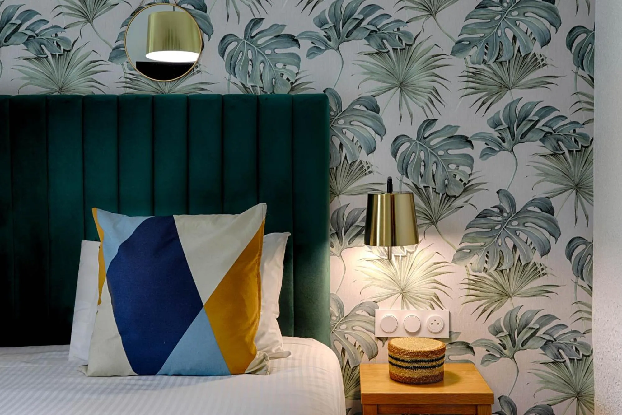 Bedroom, Bed in Hotel Le Branhoc - Brit Hotel Auray