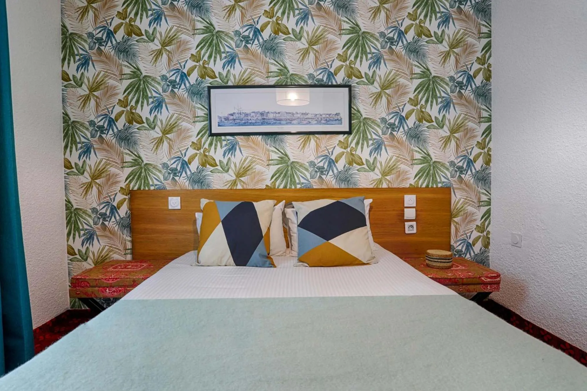 Bed in Hotel Le Branhoc - Brit Hotel Auray