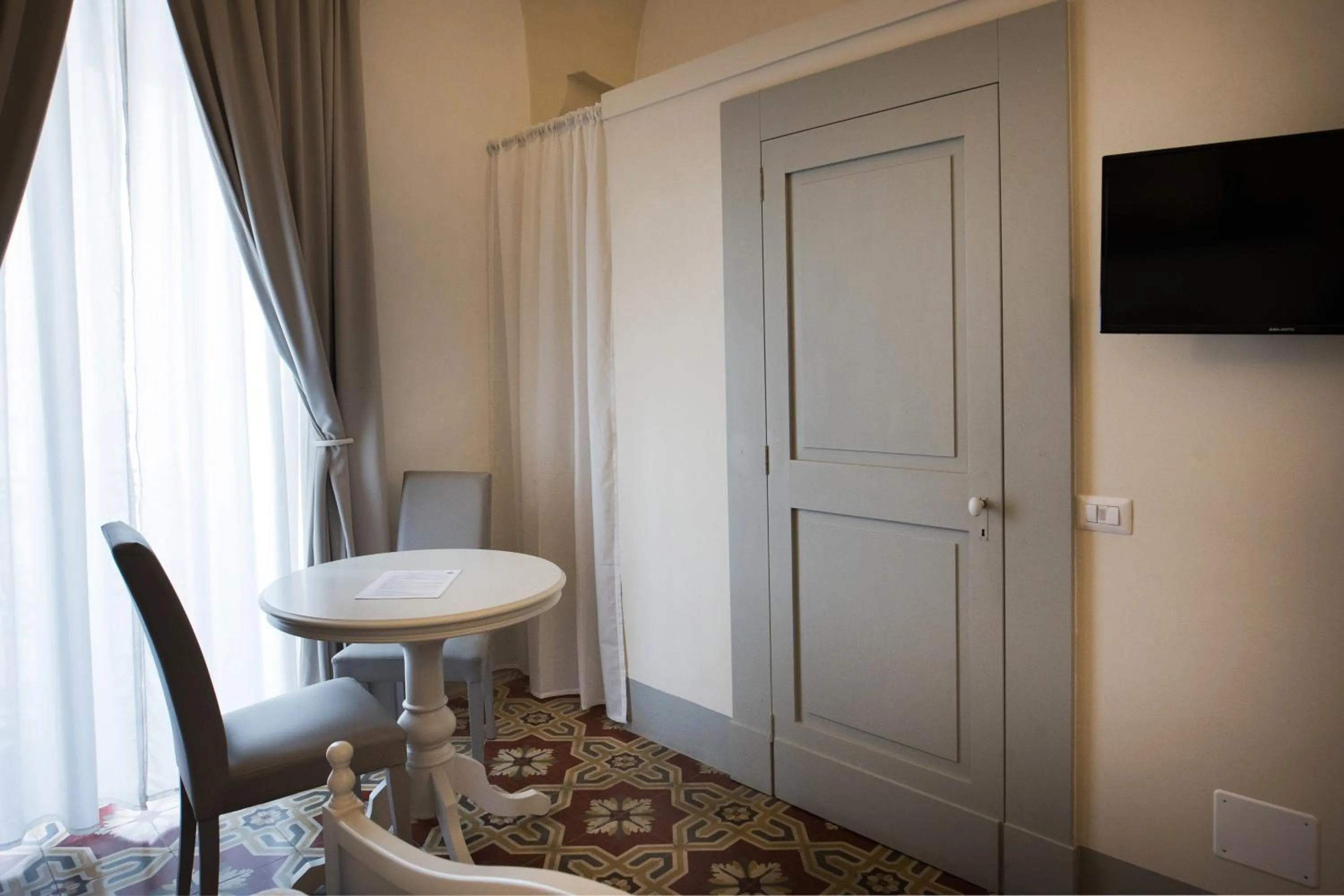 Seating area in Le Finestre Su Porta Carrese - Luxury Rooms