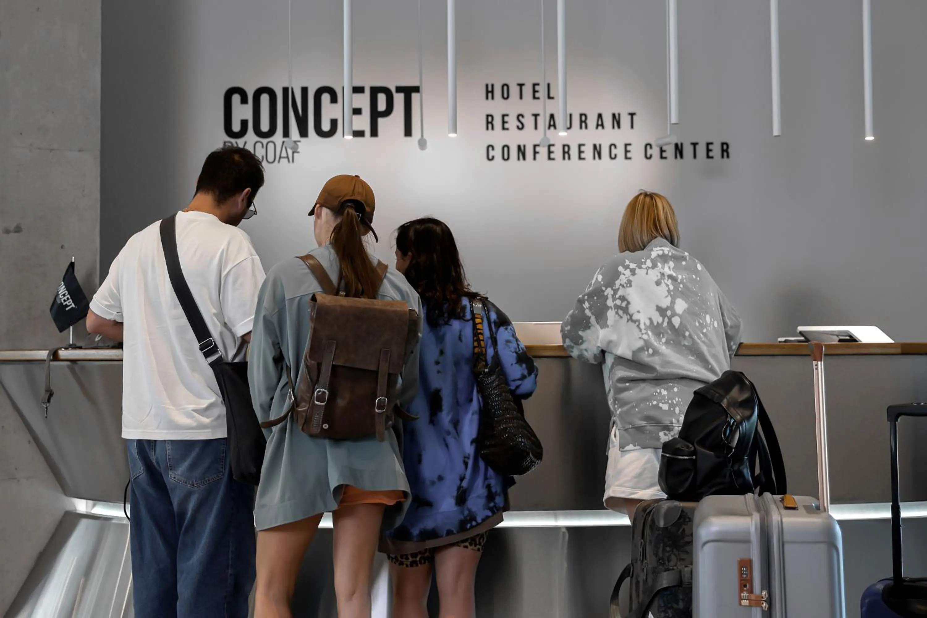 Lobby or reception in Concept Hotel by COAF