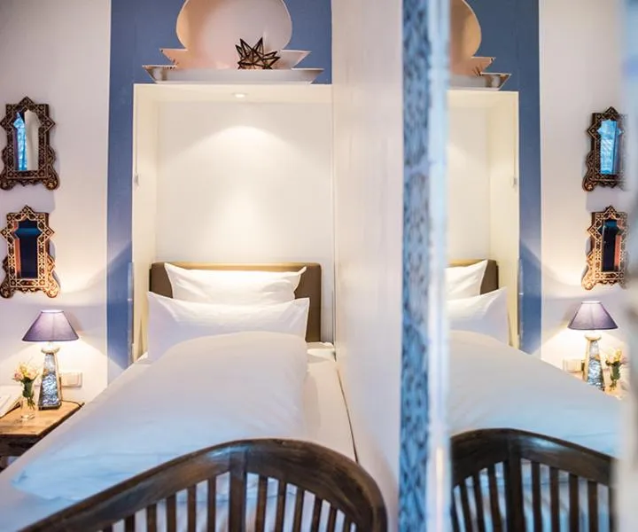 Bathroom, Bed in Hotel Ritzi