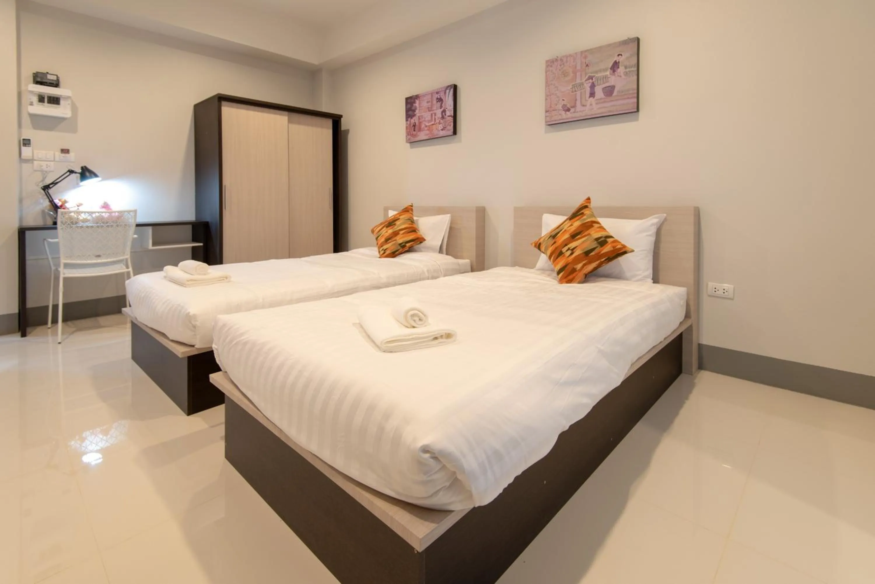 Bedroom, Bed in J2 Residence Chiang Rai