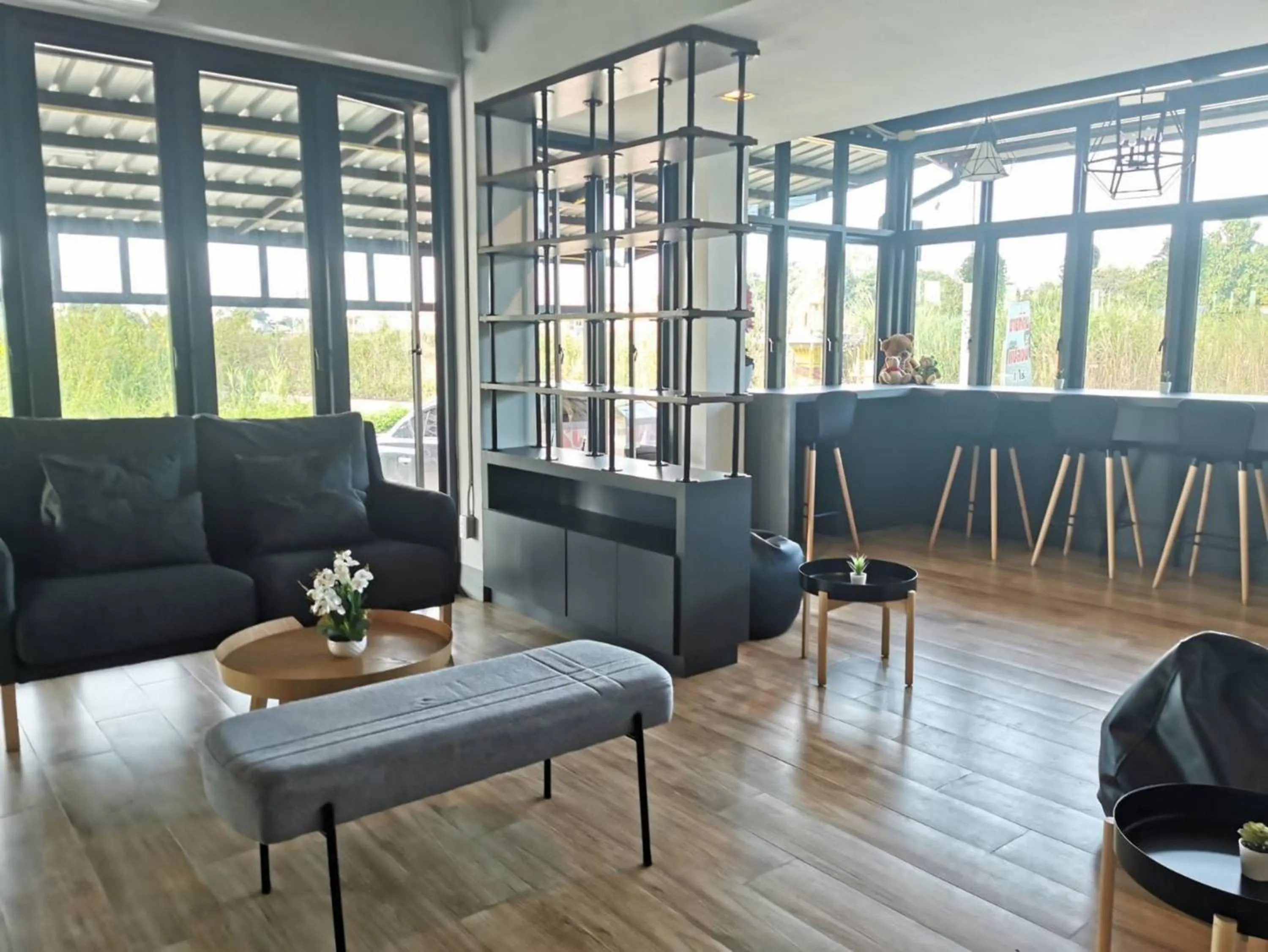 Lobby or reception in J2 Residence Chiang Rai