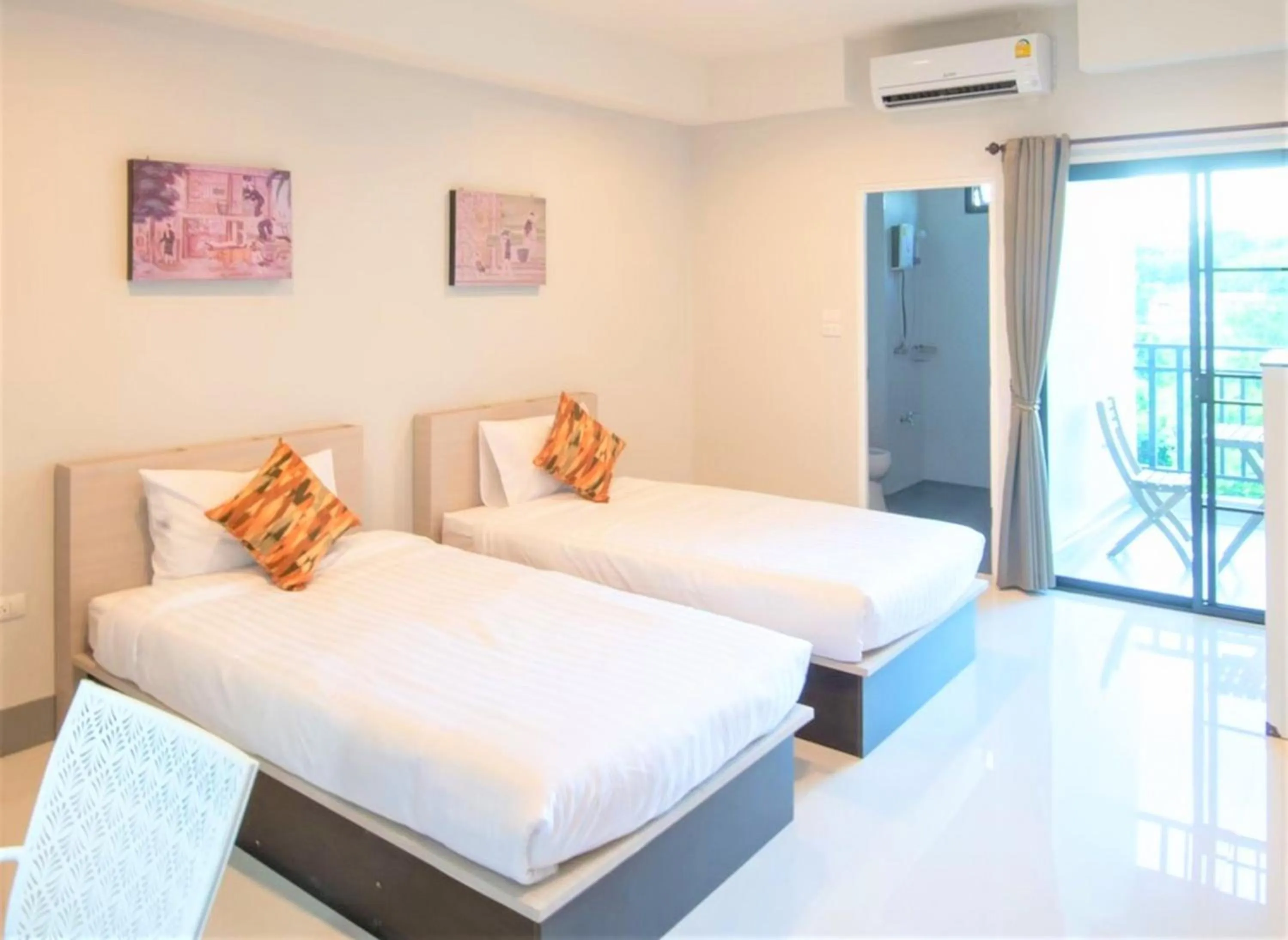 Bedroom, Bed in J2 Residence Chiang Rai