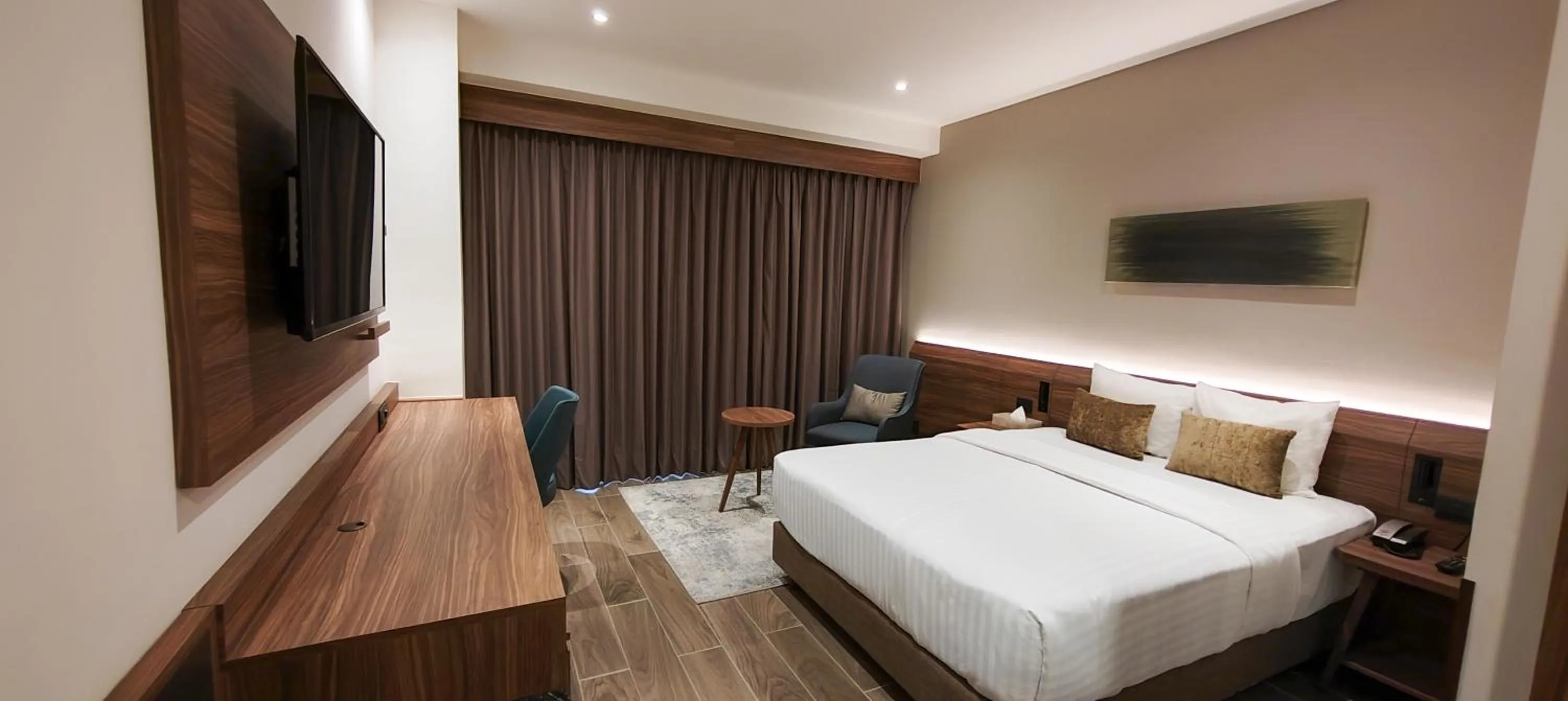 Photo of the whole room, Bed in FUJITAYA Querétaro