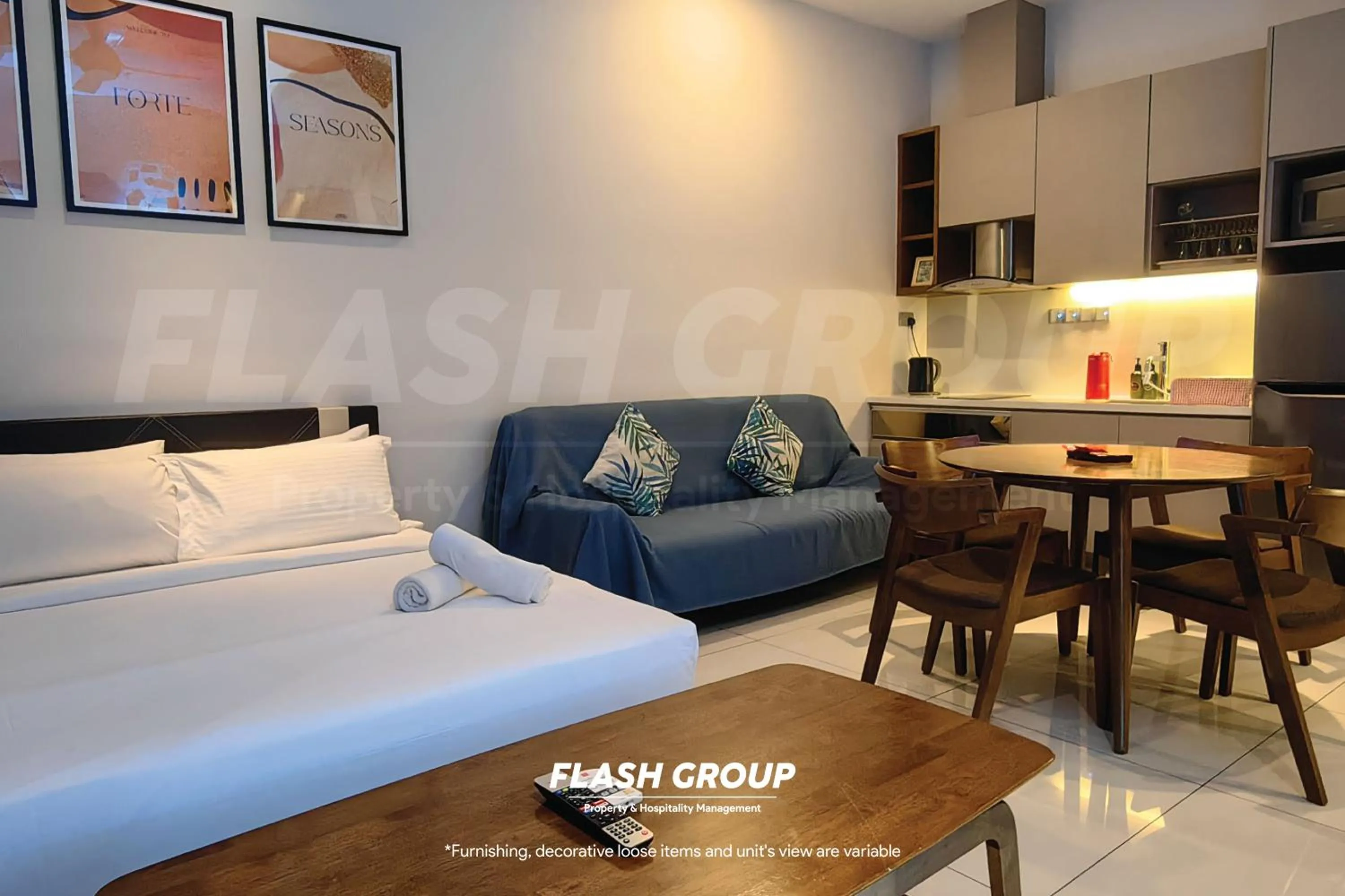 Bed in Geo38 Premium Suites at Genting Highlands