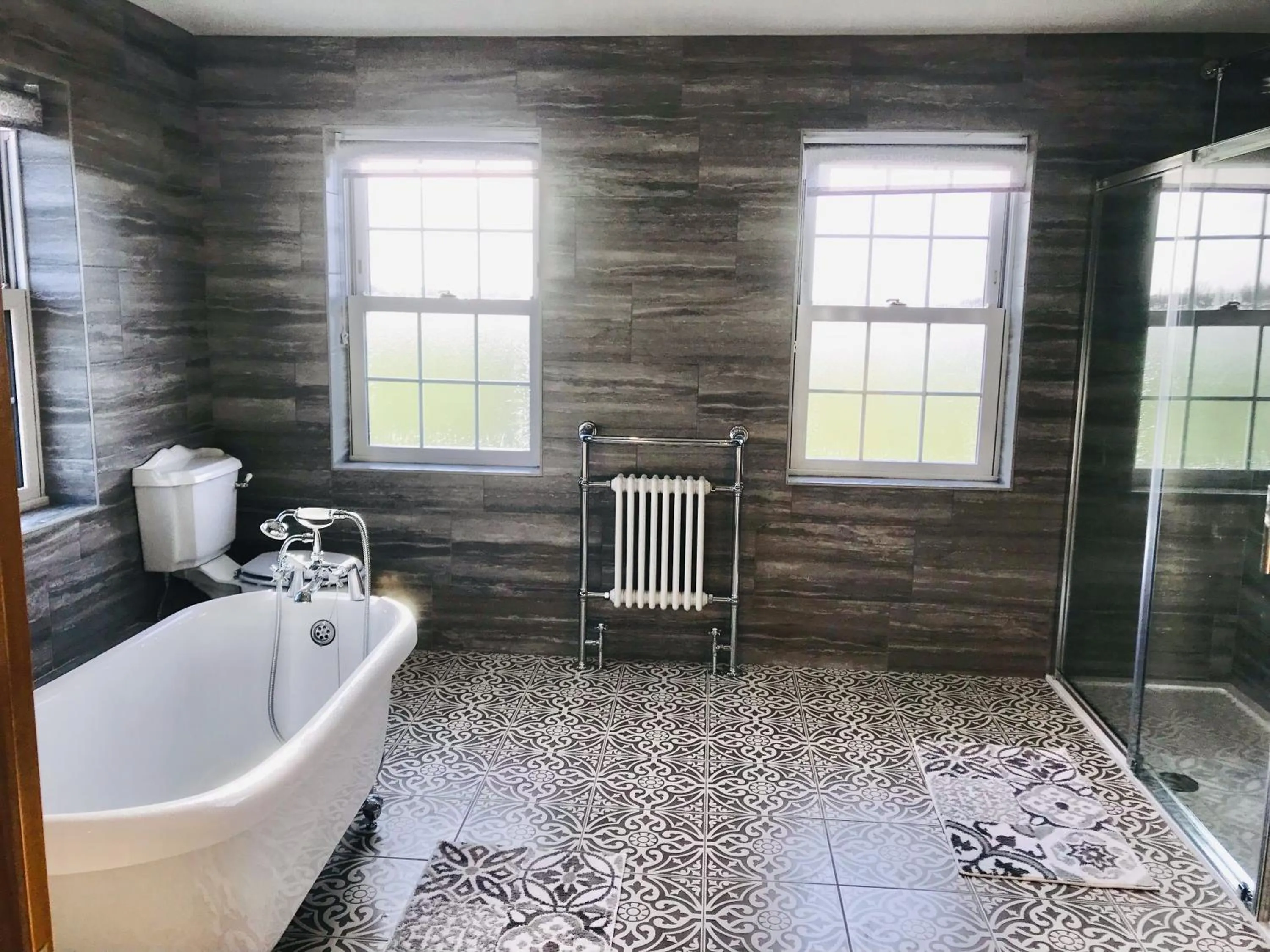 Bathroom in Marehay Hall Farm