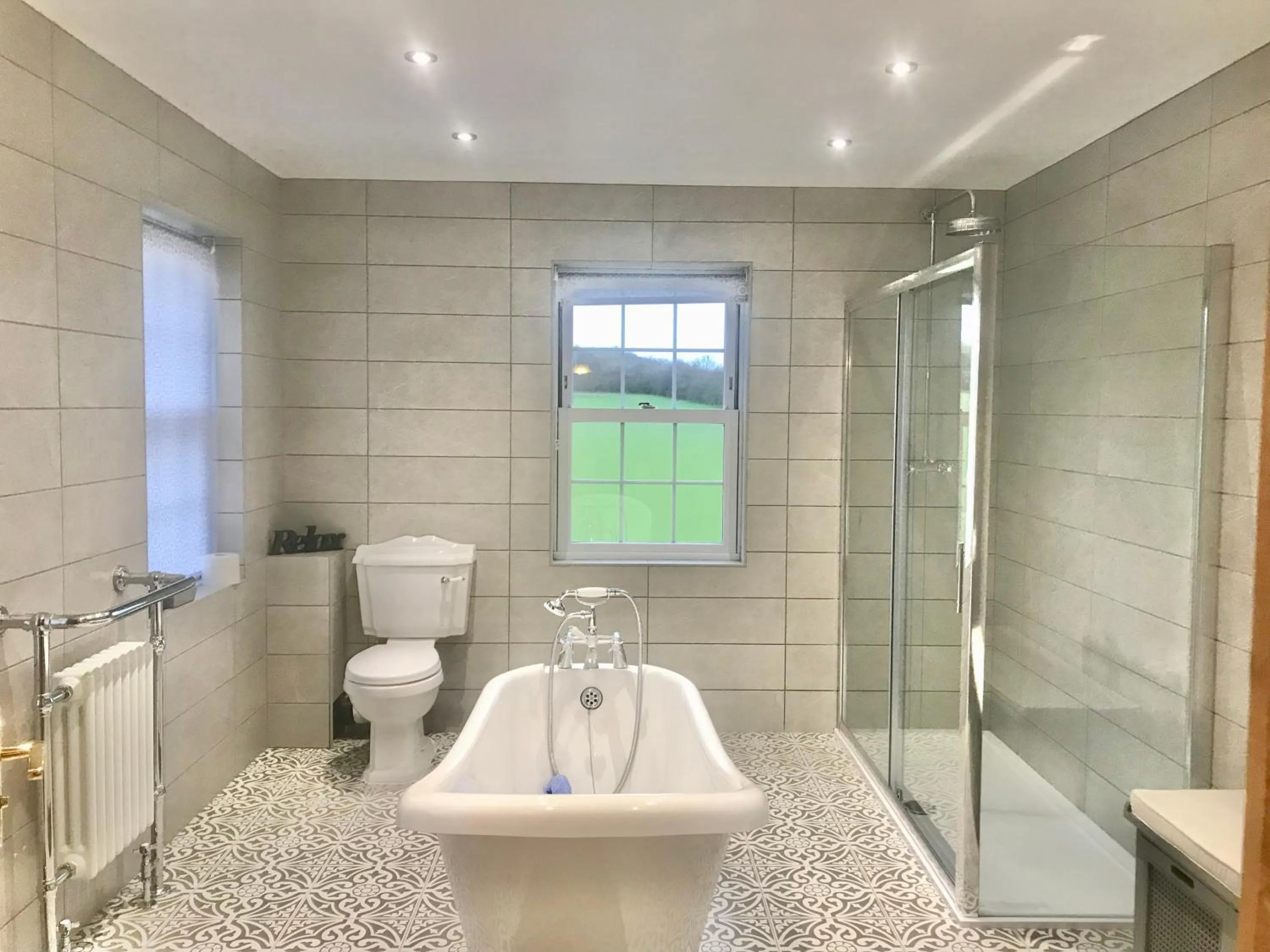 Bathroom in Marehay Hall Farm