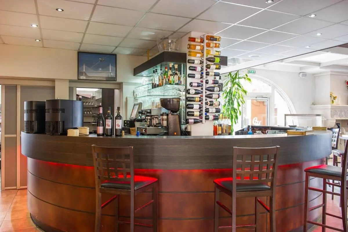 Lounge or bar in Cévenol Hôtel