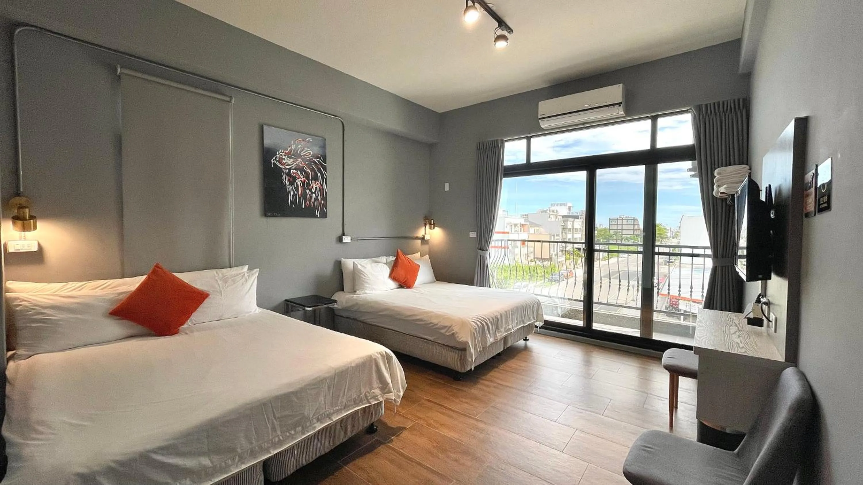 Bed in Taitung Sun forest